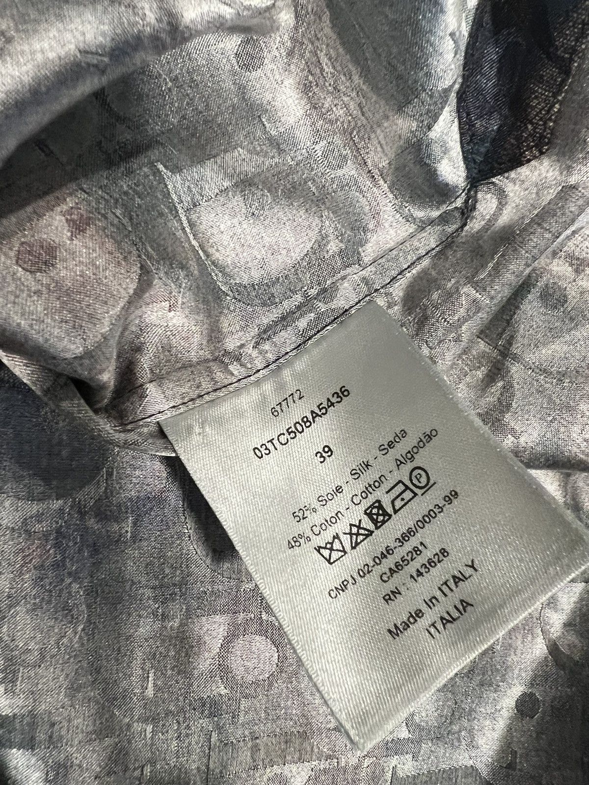 Dior Dior X Peter Doig Camouflage Short Sleeve Shirt. 39/M-L Size US S / EU 44-46 / 1 - 4 Thumbnail