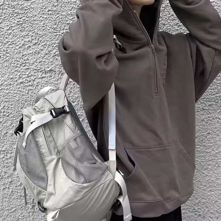 Other Streetwear Capacity Grunge Y2k School Backpack Size ONE SIZE - 2 Thumbnail