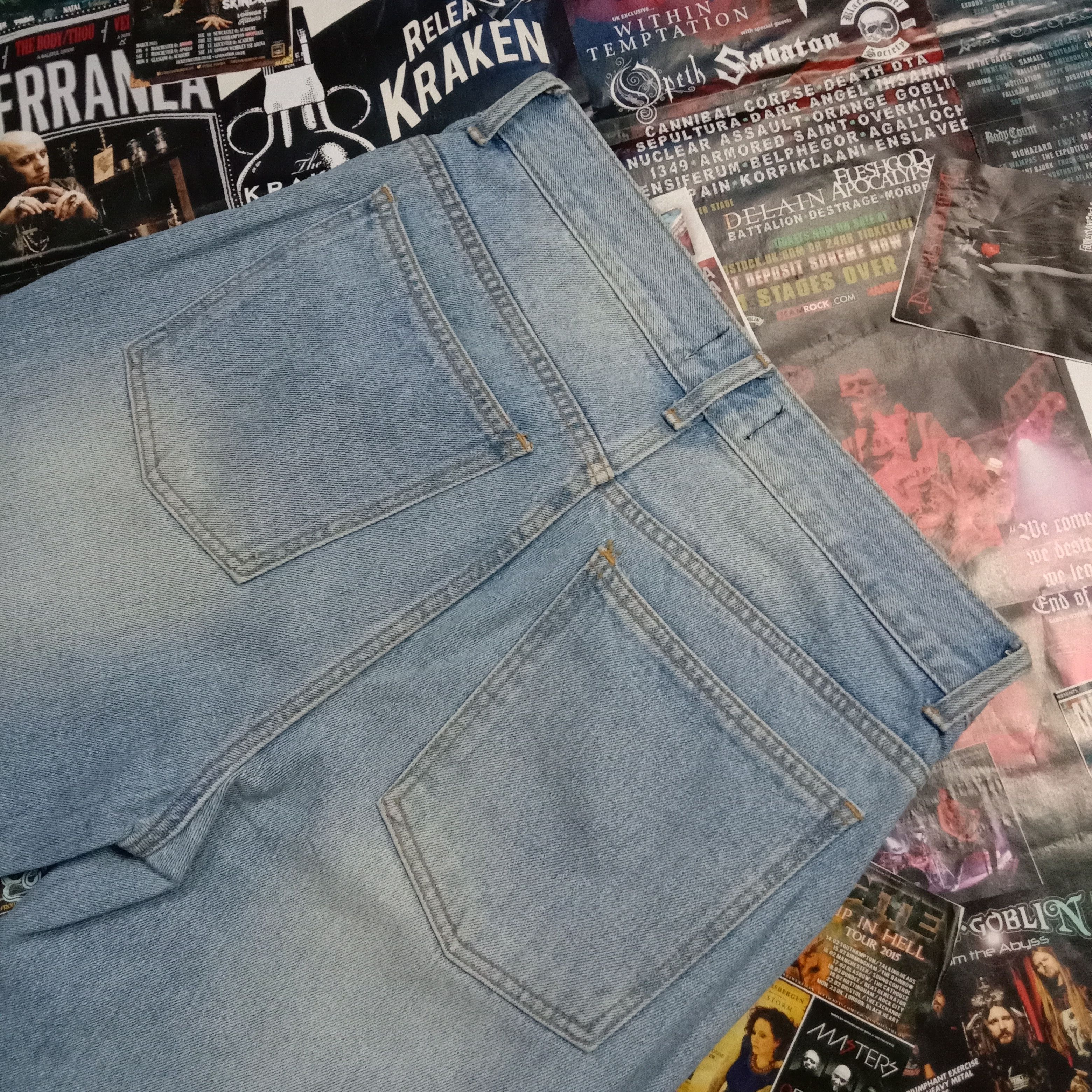 Hysteric Glamour 90s Korean Fashion Themelor Baggy Pants Size US 30 / EU 46 - 4 Thumbnail