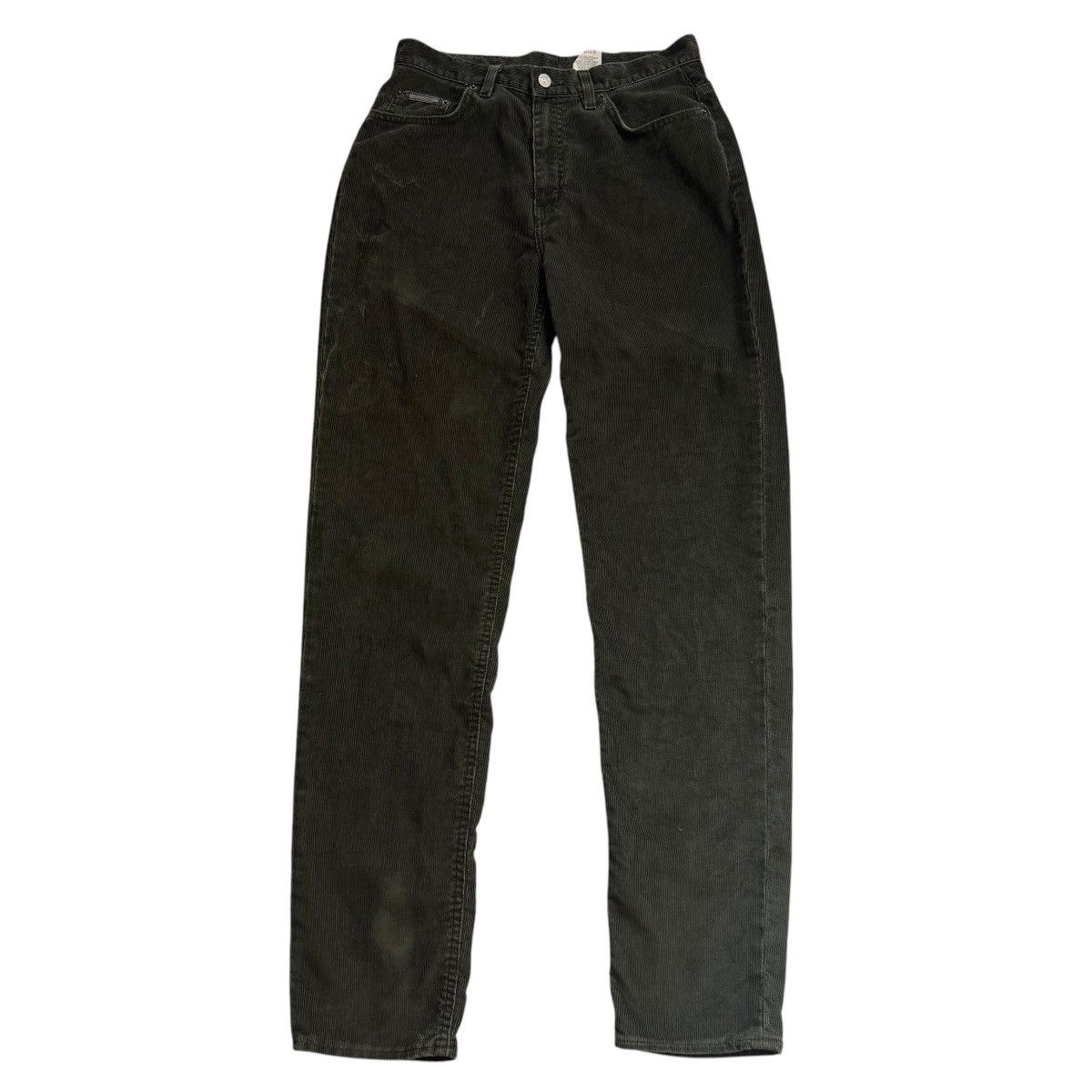Calvin Klein Calvin Klein Corduroy Pants High W31 L32 Y2K Moms Jeans Size 31" - 1 Thumbnail