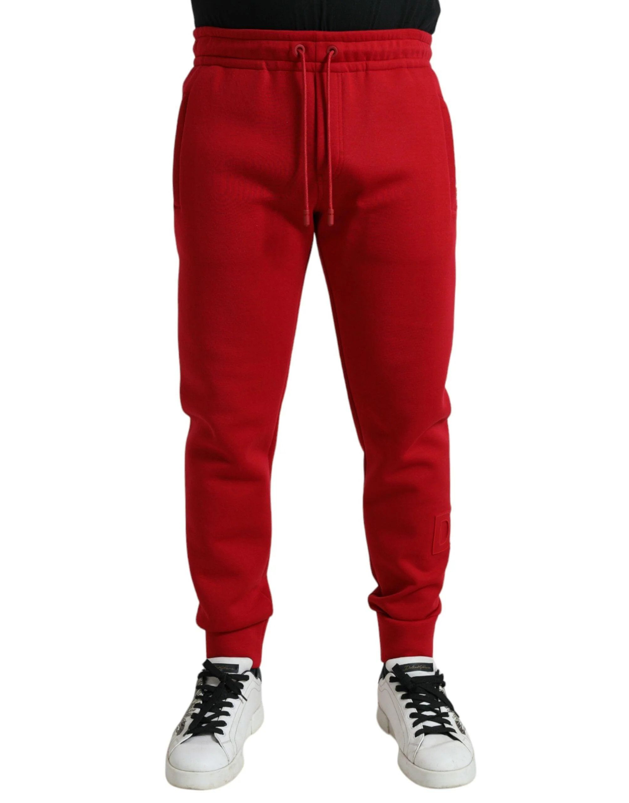 Dolce & Gabbana o1y0125 Jogger & Sweatpant in Red Size US 38 / EU 54 - 1 Thumbnail