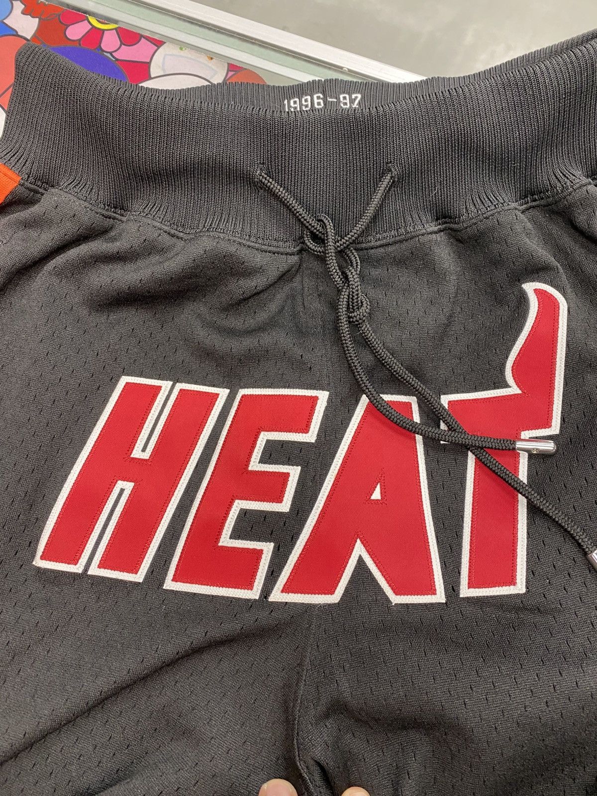 Just Don Just Don Miami Heat shorts black red small authentic rare Size US 32 / EU 48 - 13 Thumbnail