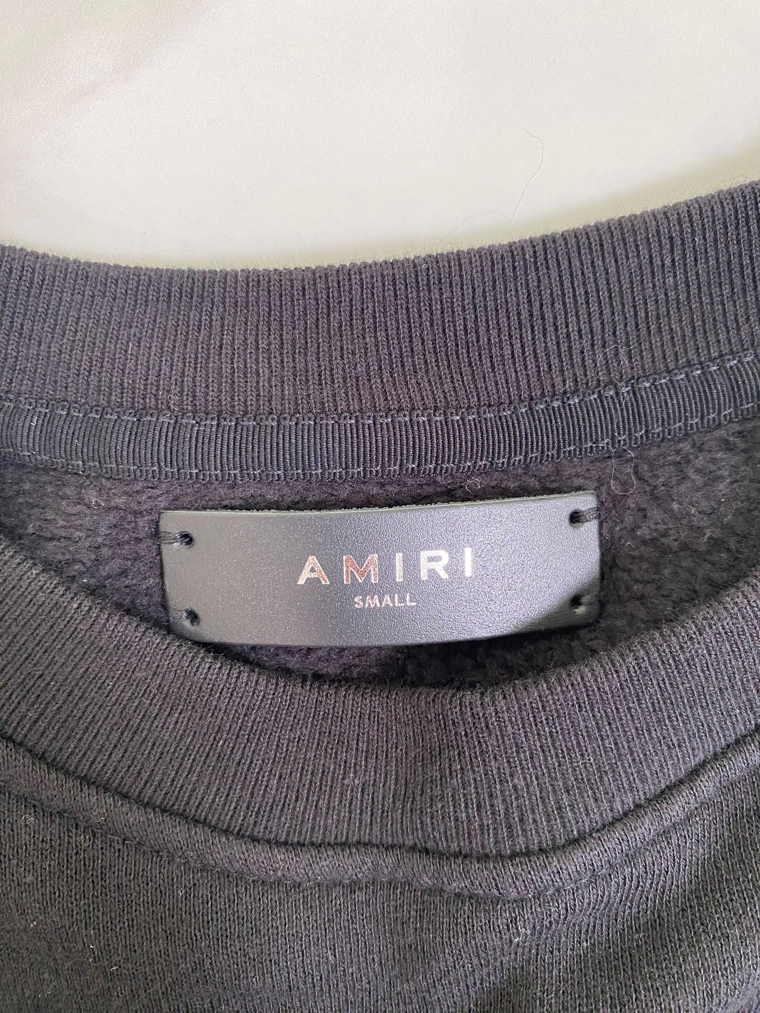 Amiri CC000015 Crewneck Sweatshirt in Black Size US S / EU 44-46 / 1 - 3 Thumbnail