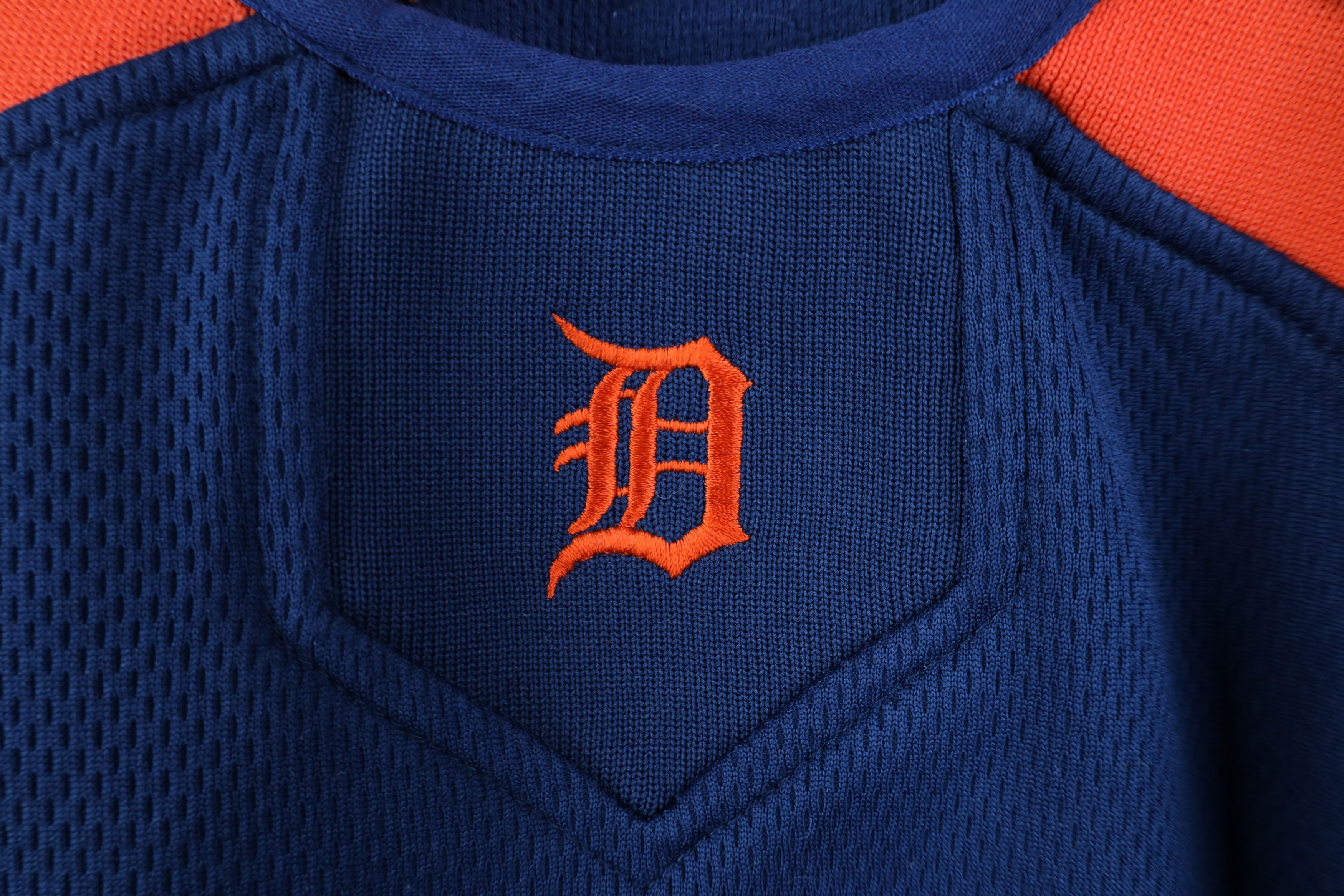Majestic Vintage Majestic D Detroit Tigers Thermal Sweatshirt Blue Size US L / EU 52-54 / 3 - 4 Thumbnail