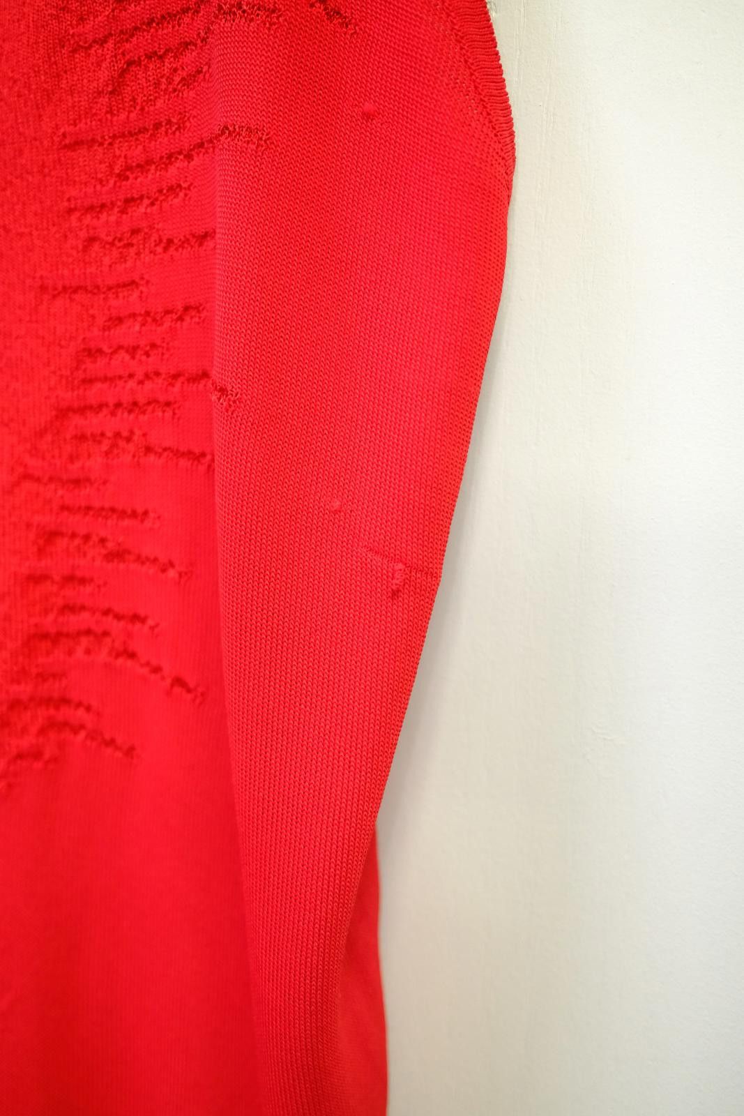 Other 00's Bla Bla Cava Tirreni Textured Sheer Knit Tank Top Size L / US 10 / IT 46 - 4 Thumbnail
