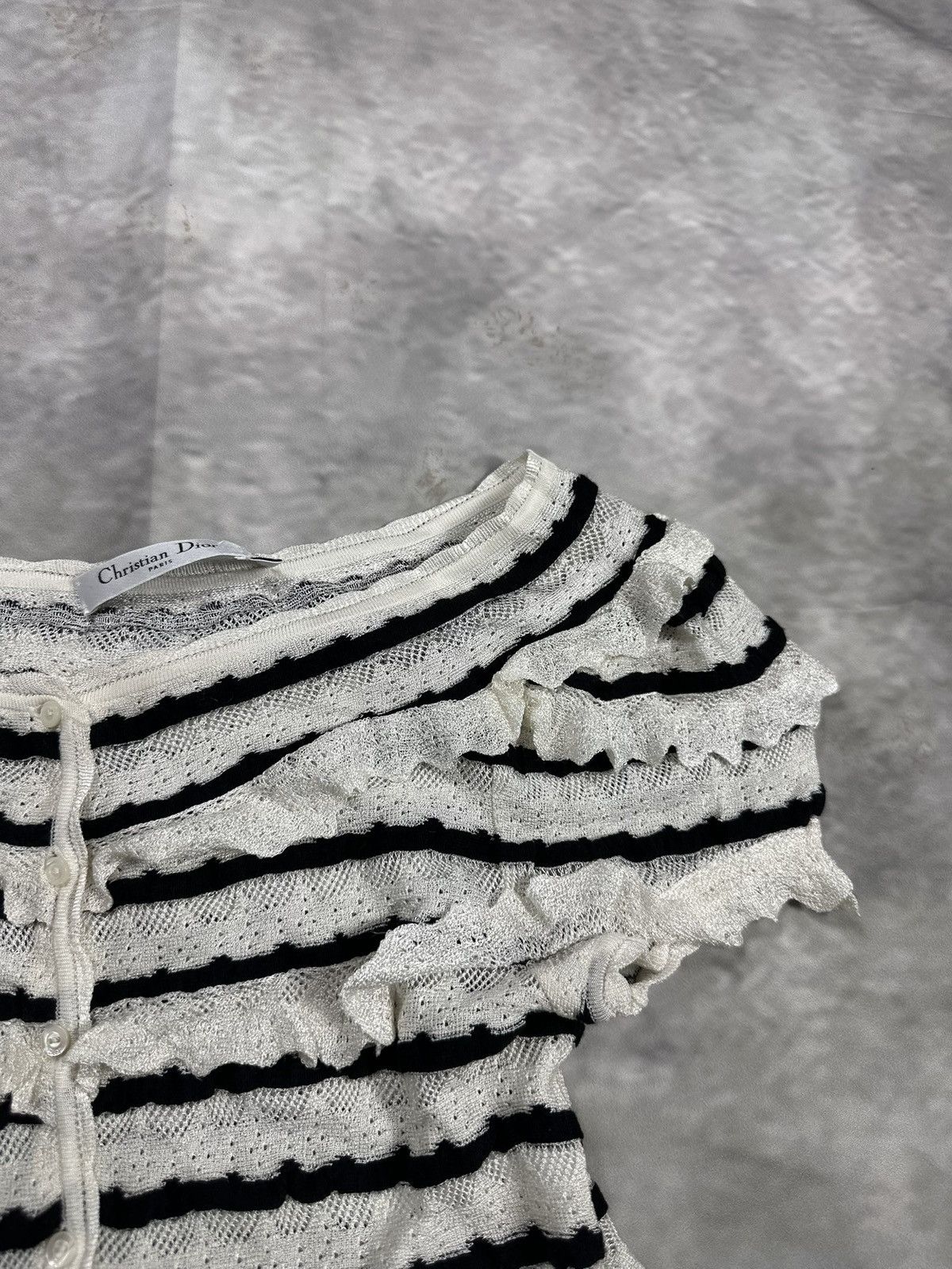 Dior Christian Dior Boutique 2010 silk john galliano Button Top Size M / US 6-8 / IT 42-44 - 3 Thumbnail