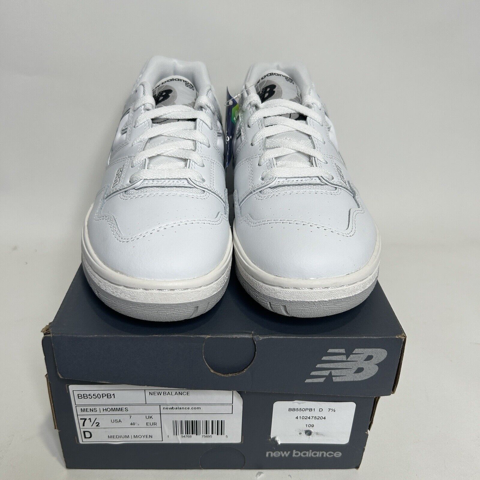 New Balance New Balance Shoes 550 “White Grey” 2024 Size US 9 / IT 39 - 2 Thumbnail