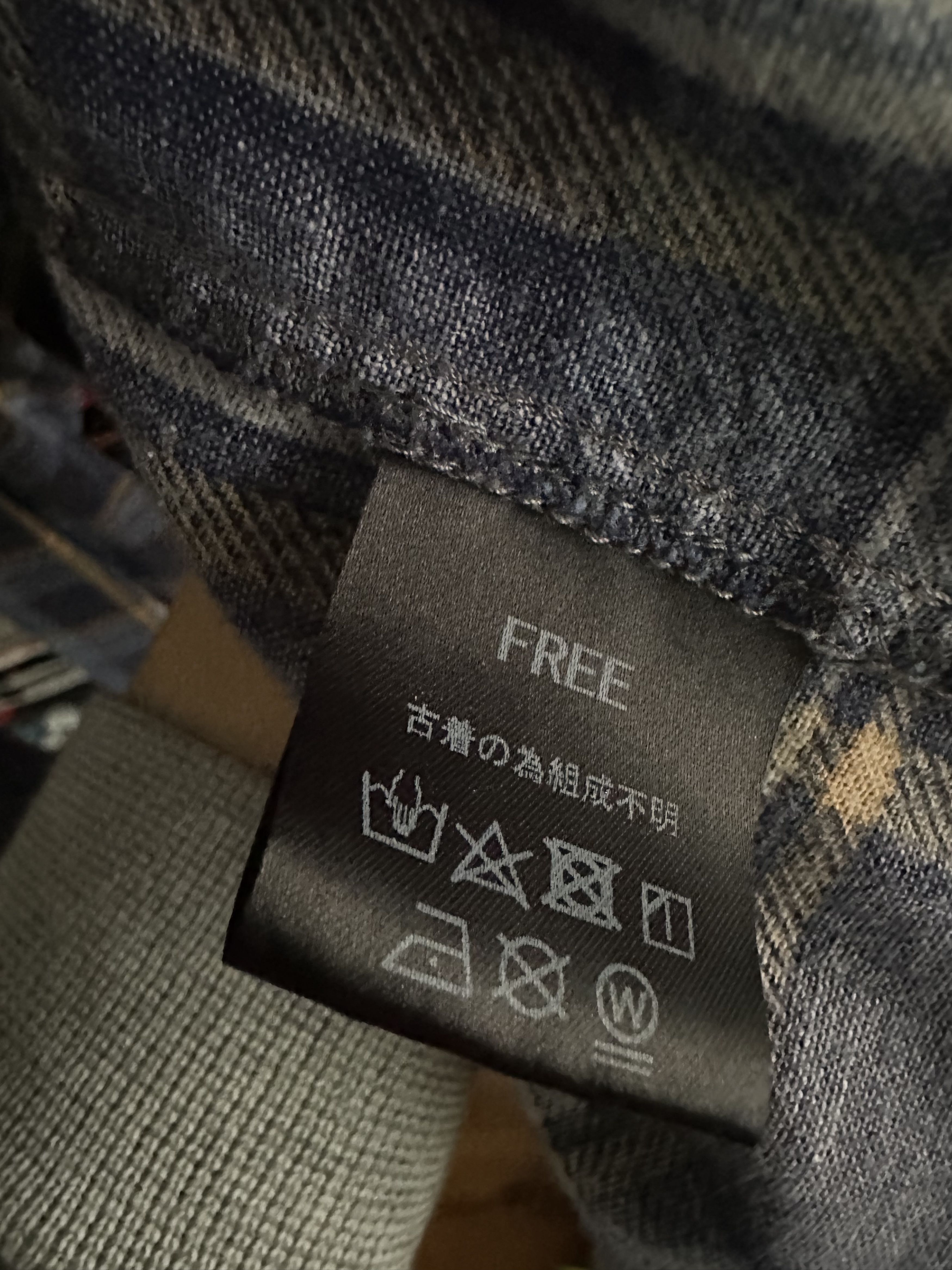 Old Park × Skoloct EMPTY R__M Rebuilt Pocket Flannel Size US M / EU 48-50 / 2 - 4 Thumbnail