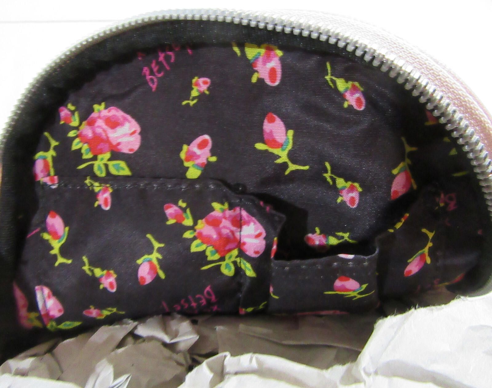Designer Betsey Johnson Small Backpack w Hearts Blush Pink NWT Size ONE SIZE - 8 Thumbnail
