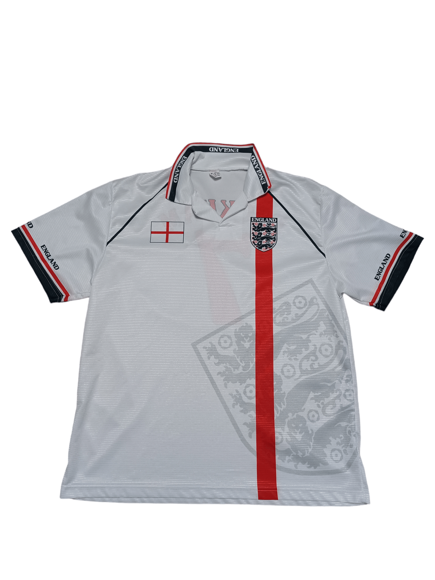Vintage FANTASTIC VINTAGE MADE IN ITALY BECKHAM ENGLAND JERSEY Size US XL / EU 56 / 4 - 1 Thumbnail