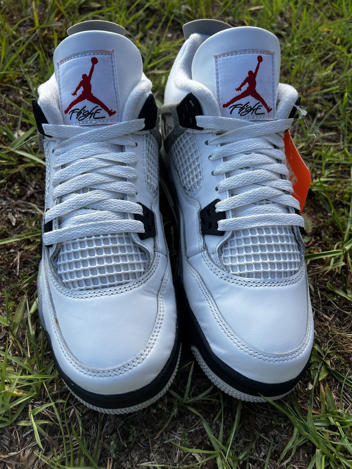 Jordan Brand CLEAN Air Jordan 4 size 7 Mens White Cement Retro 2025 shoes Size US 7 / EU 40 - 3 Thumbnail