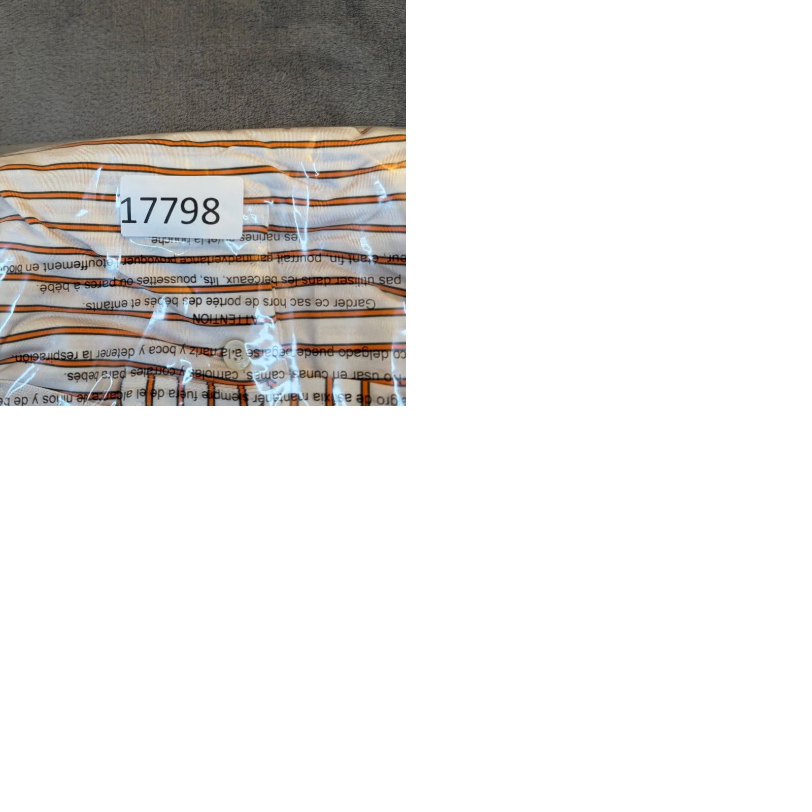 RLX Ralph Lauren RLX Ralph Lauren Polo Shirt Mens L Striped White Orange Polo Shirt Mens L White Orange Striped Golf Preppy Coastal Performance Polo Shirt Size US L / EU 52-54 / 3 - 9 Thumbnail