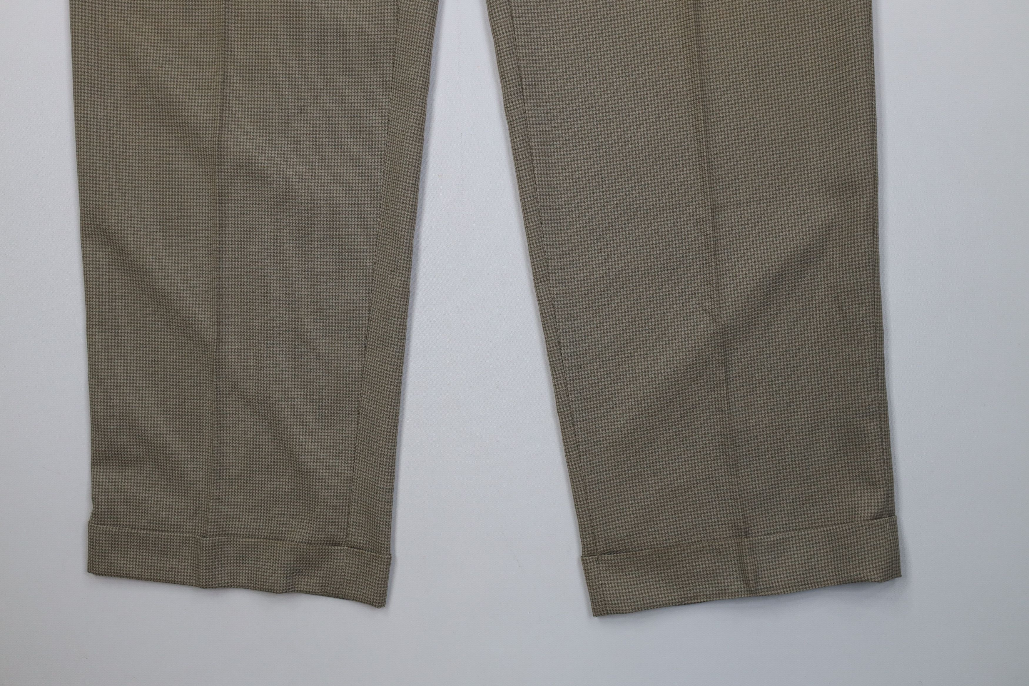 Polo Ralph Lauren Vintage Ralph Lauren Pleated Knit Wide Leg Chino Pants Size US 34 / EU 50 - 4 Thumbnail