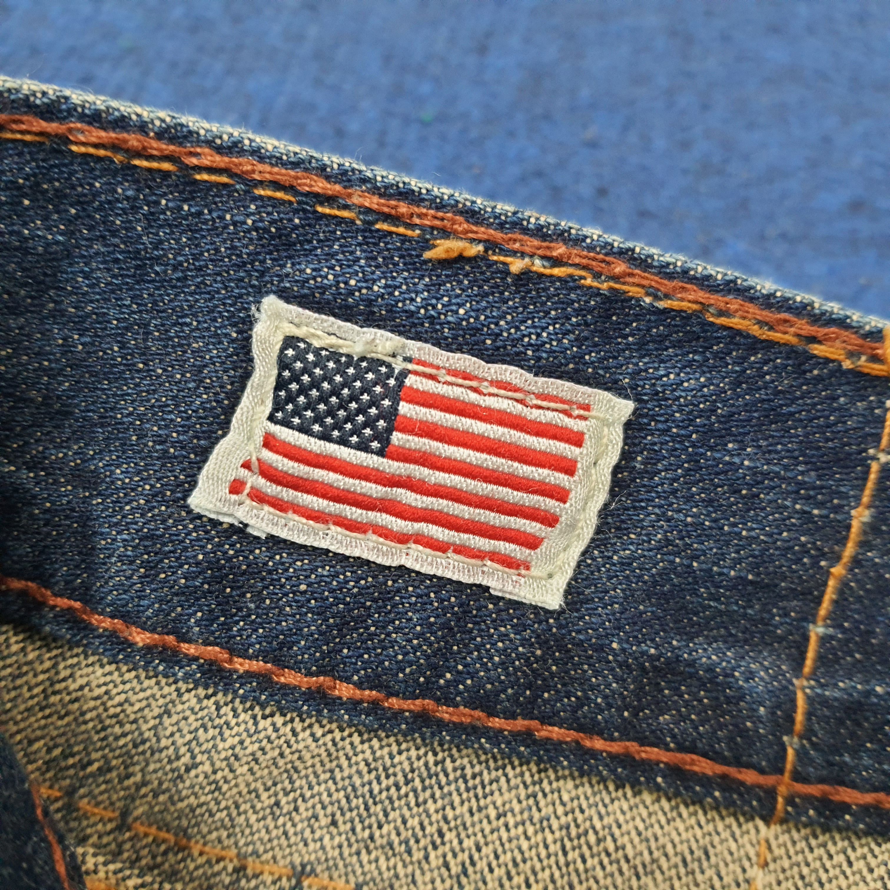 True Religion Vintage True Religion American Denim Jeans C258N2 Size US 37 - 10 Thumbnail
