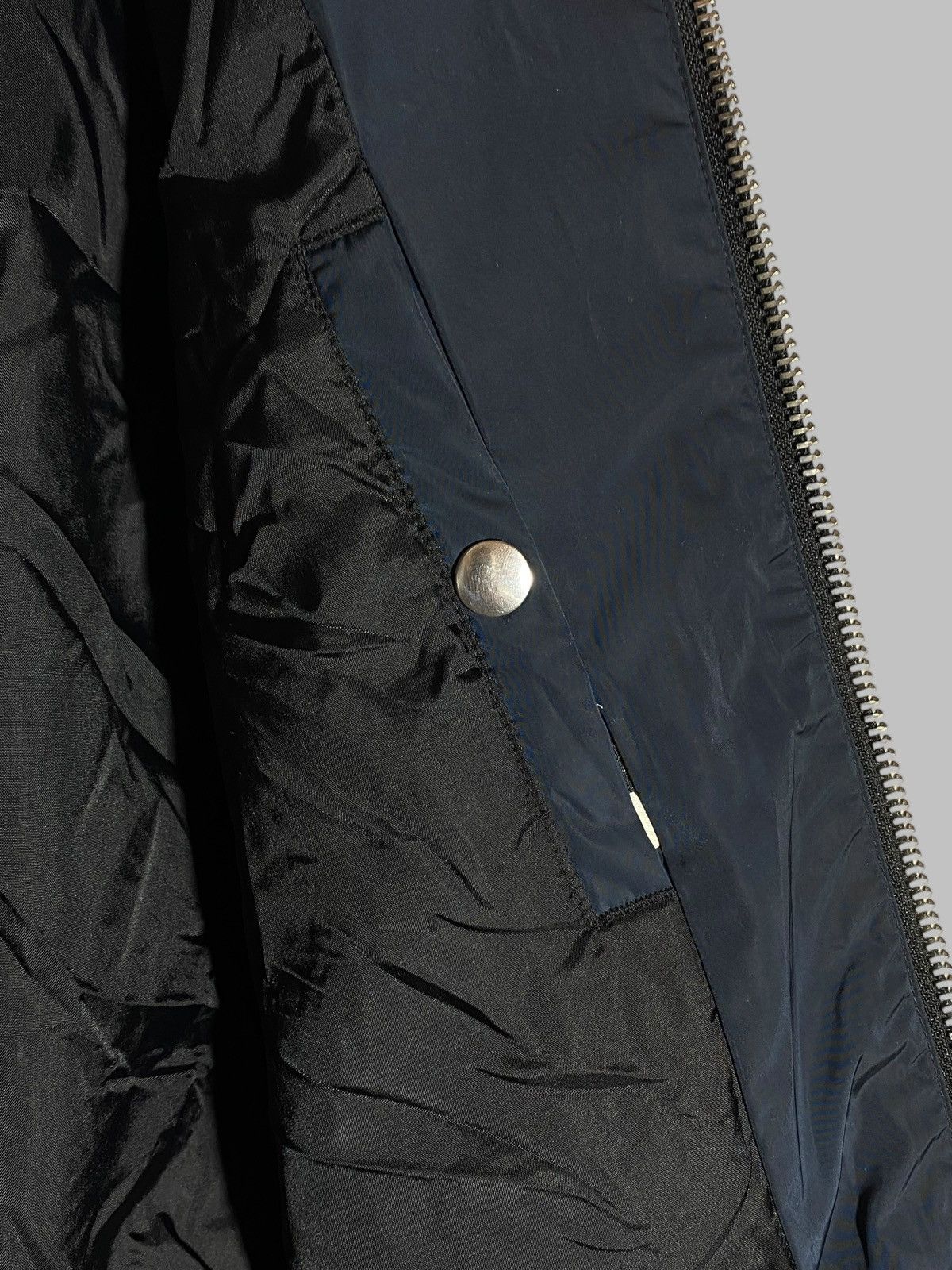 Diesel 🔥 DIESEL TECH ZIP WINDBREAKER JACKET Y2K MOTOCORE STYLE 🔥 Size US M / EU 48-50 / 2 - 14 Thumbnail