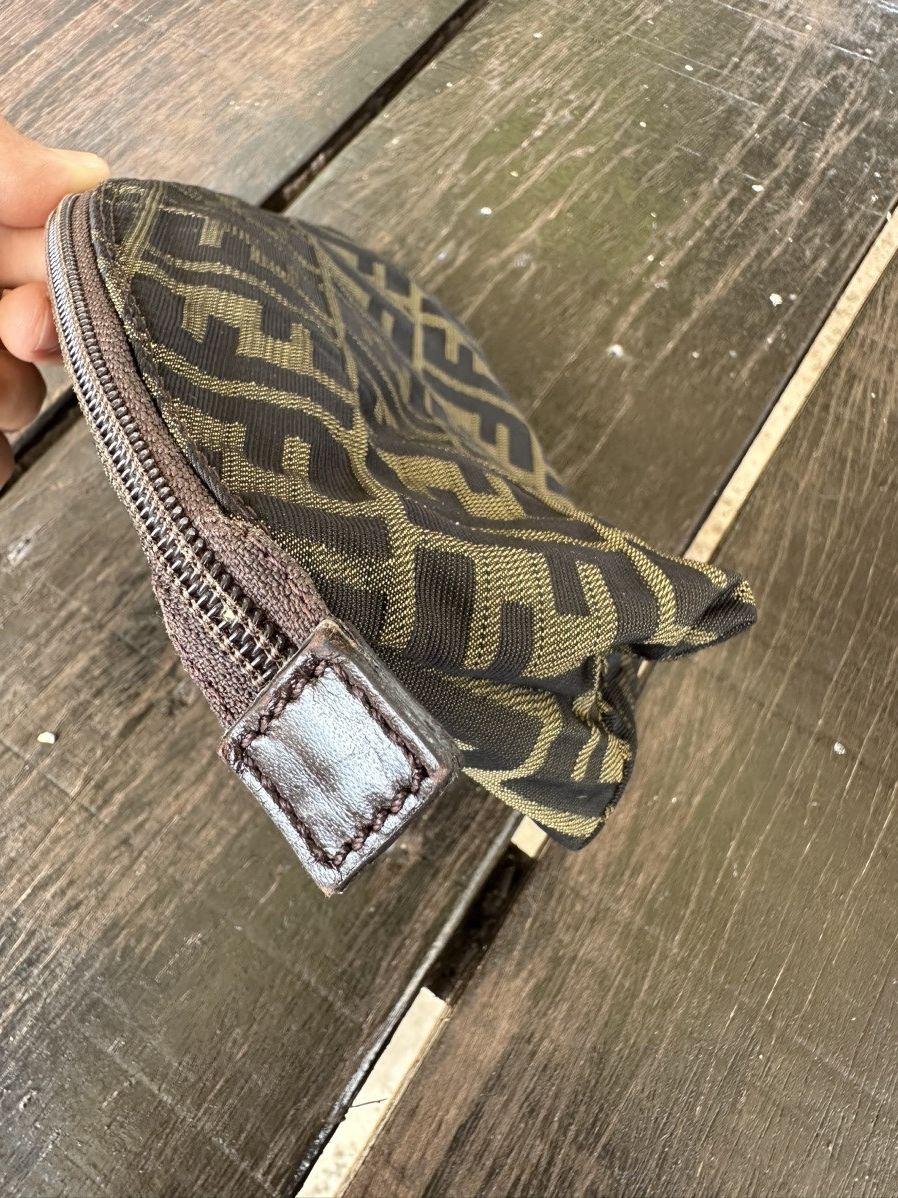 Fendi Fendi FF Zucca Monogram Pouch Bag Size ONE SIZE - 9 Thumbnail
