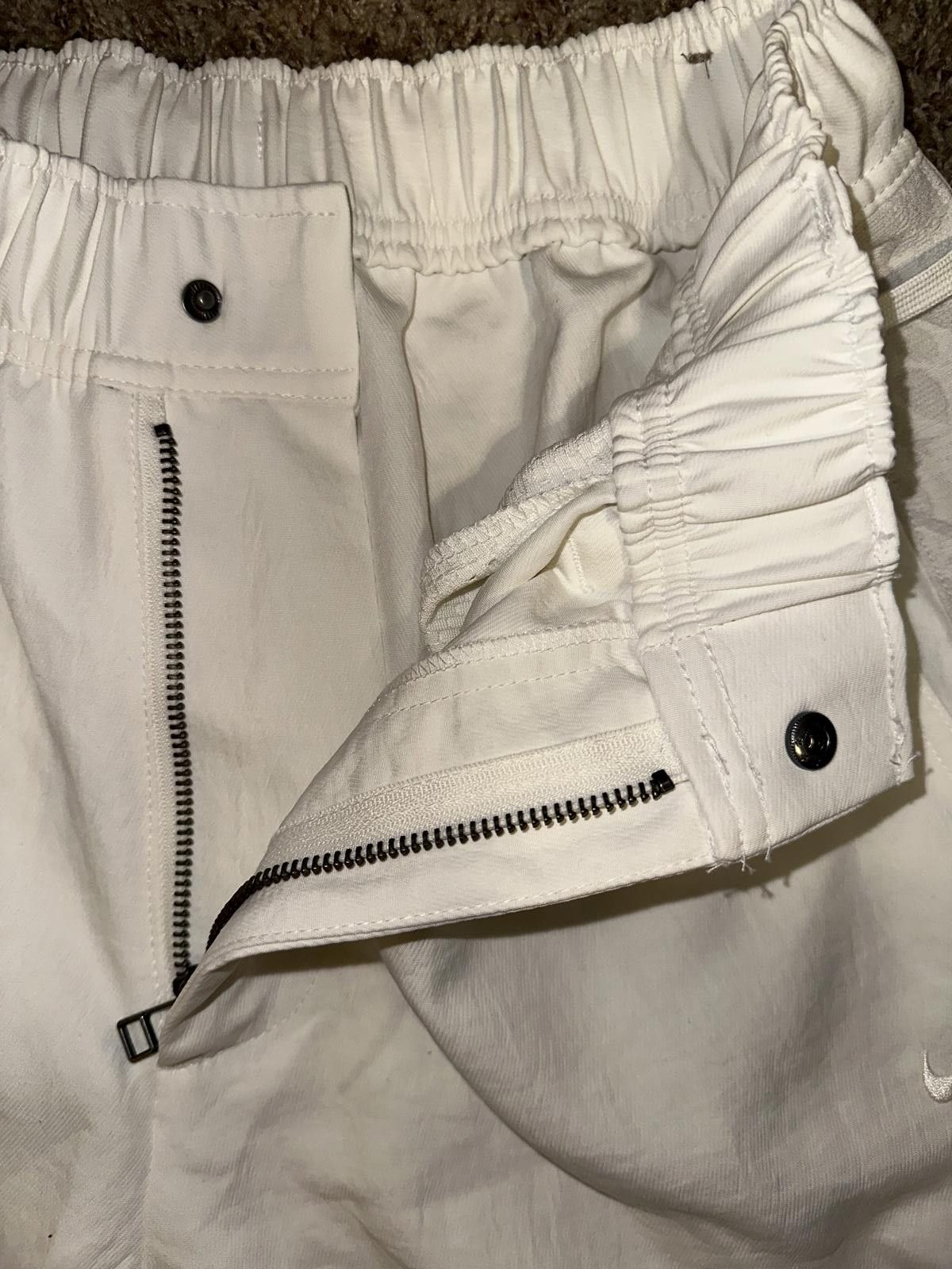 Nike Nike Men’s Tearaway Woven White Basketball Pants Size US 32 / EU 48 - 6 Thumbnail