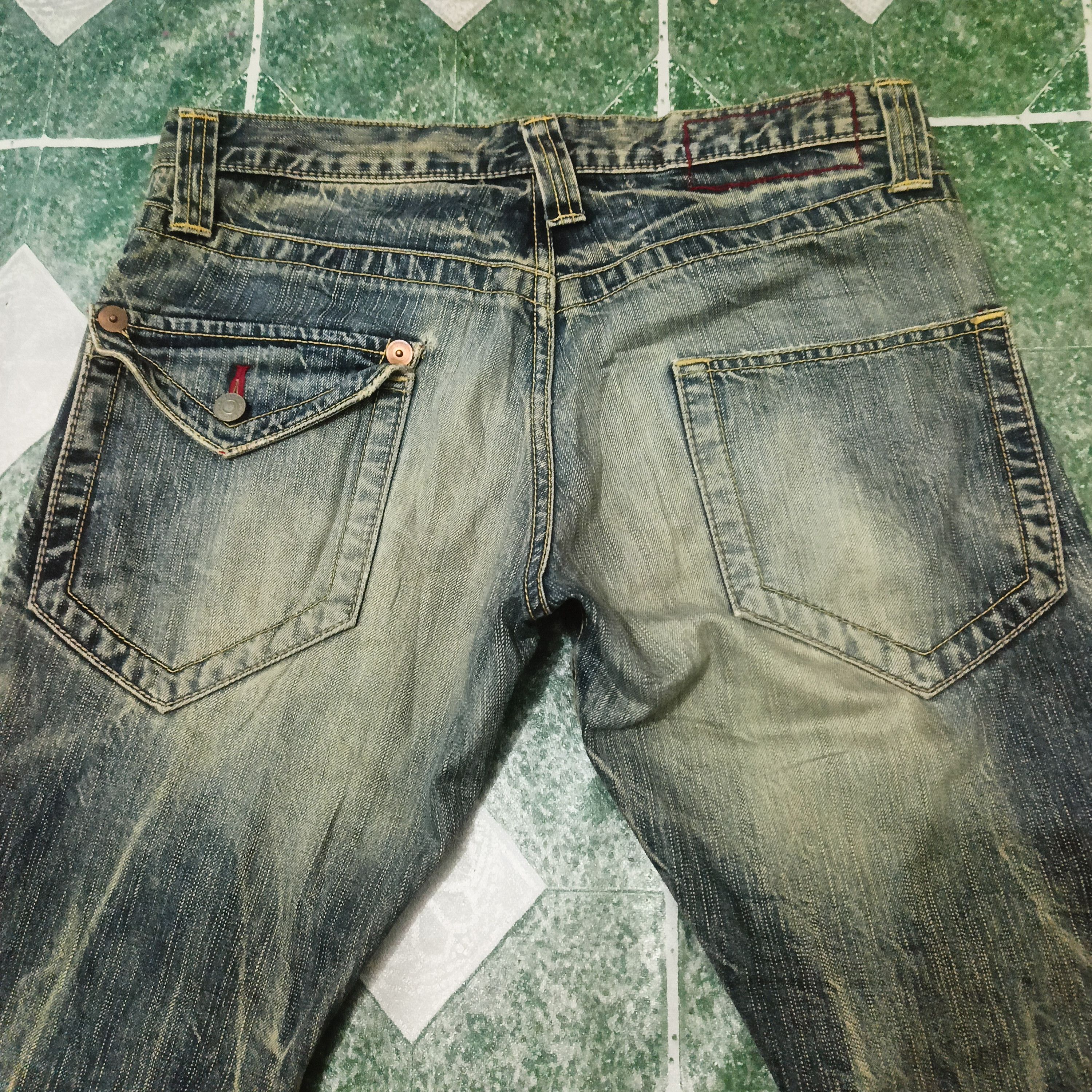 Tornado Mart Crazy blue way jeans flared jeans denim bootcut Size US 32 / EU 48 - 15 Thumbnail