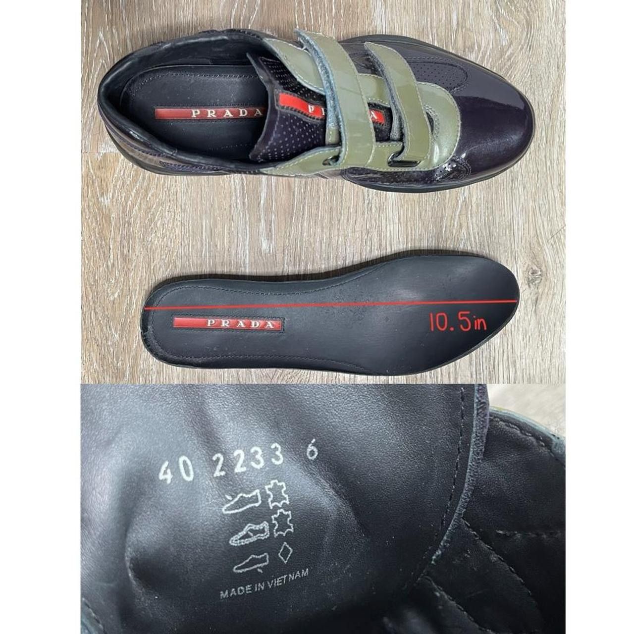 Prada y2k velcro cup sneakers Size US 8 / EU 41 - 8 Thumbnail