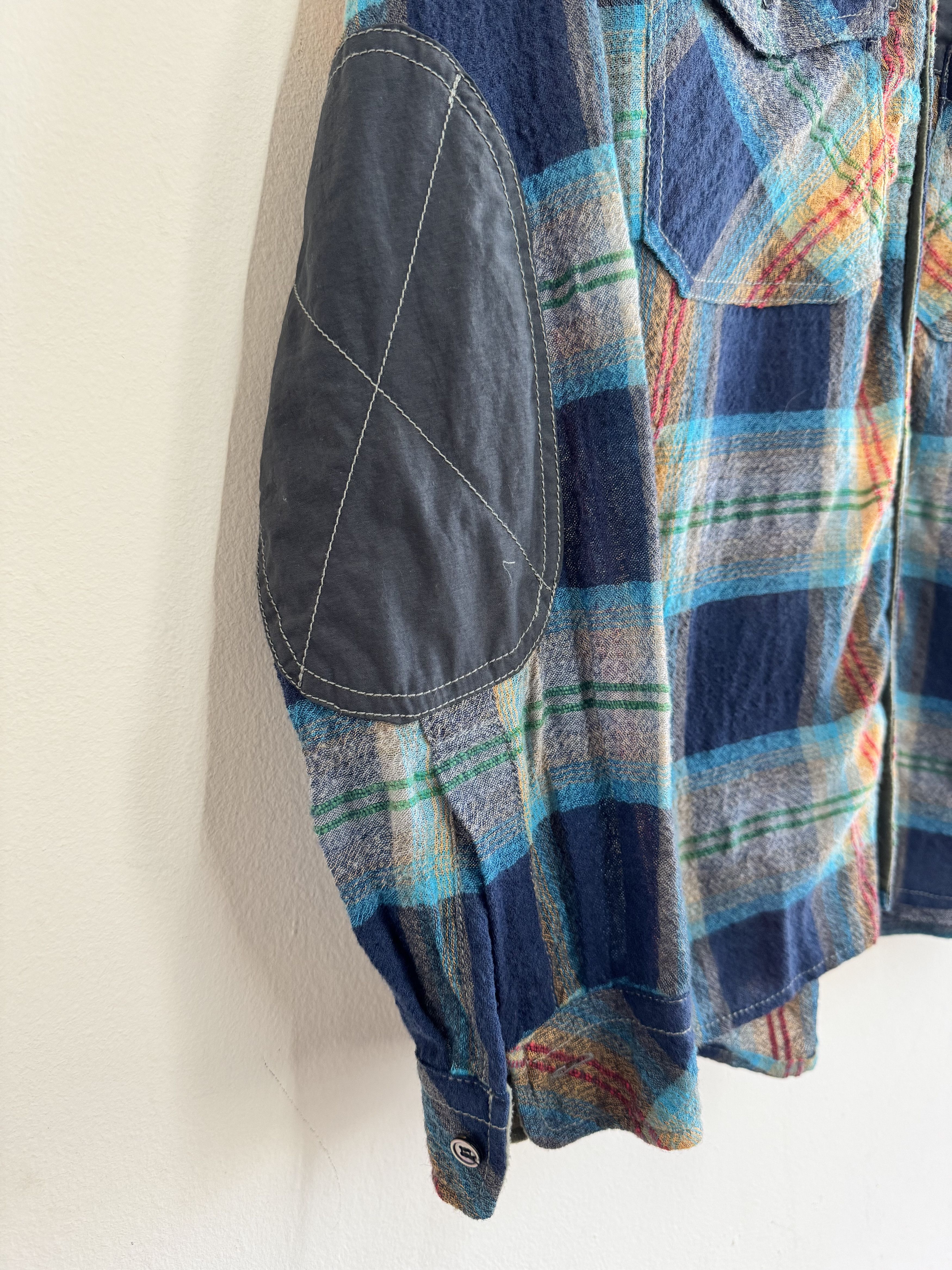 And Wander and wander Wool Check Shirt - Plaid / Multicolor Size US M / EU 48-50 / 2 - 4 Thumbnail