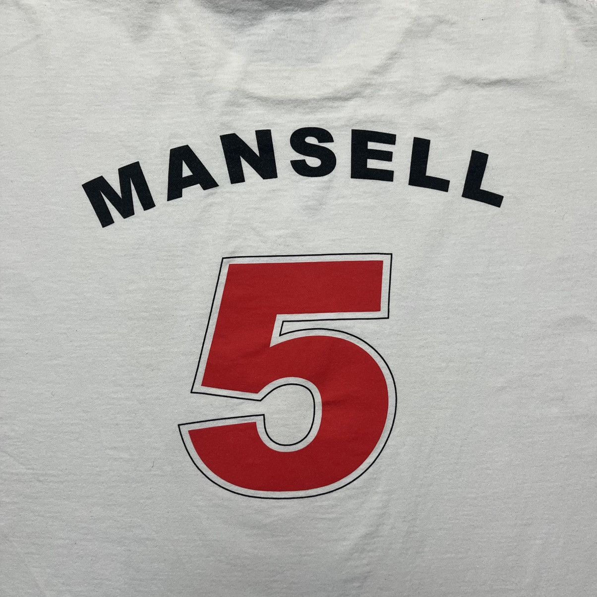 Formula 1 × Vintage Vintage Nigel Mansell Formula F1 Racing Driver Tee GP Master Size US L / EU 52-54 / 3 - 13 Thumbnail
