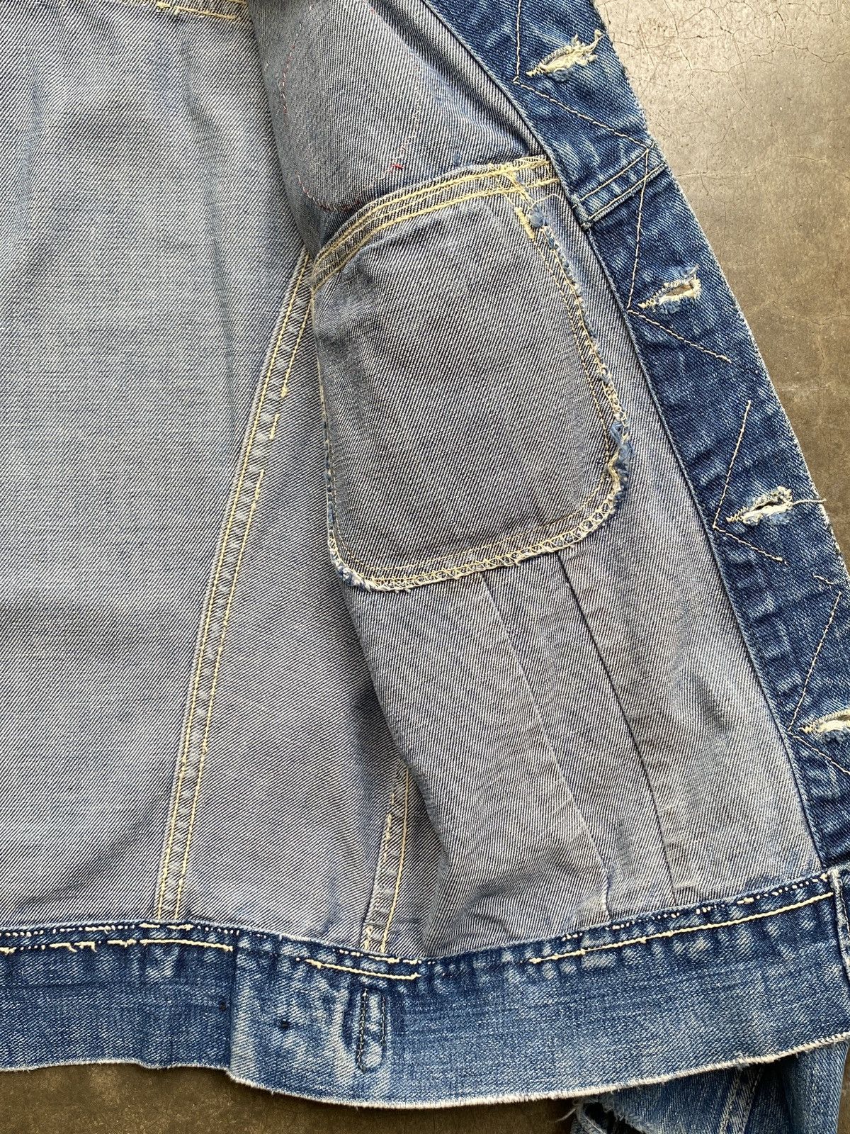 Lee RARE True Vintage 1950s Lee Rider 101J Denim Jacket Size US S / EU 44-46 / 1 - 16 Thumbnail
