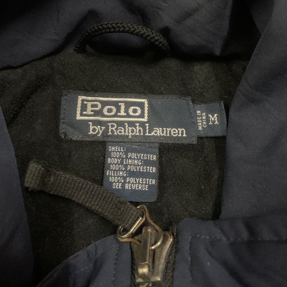Polo Ralph Lauren Vtg Polo Raph Lauren Fleece Lined Bomber Jacket Size US M / EU 48-50 / 2 - 7 Thumbnail