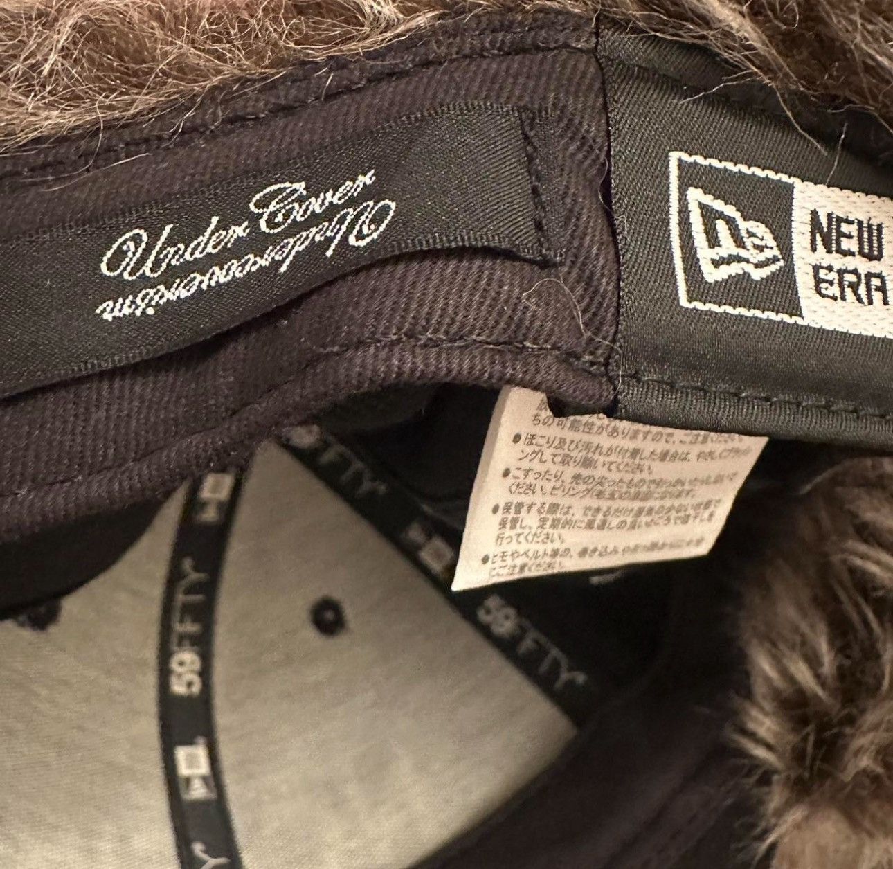New Era × Undercover Rare New Era Undercover Trapper Fur No Sir Hat Size ONE SIZE - 7 Thumbnail