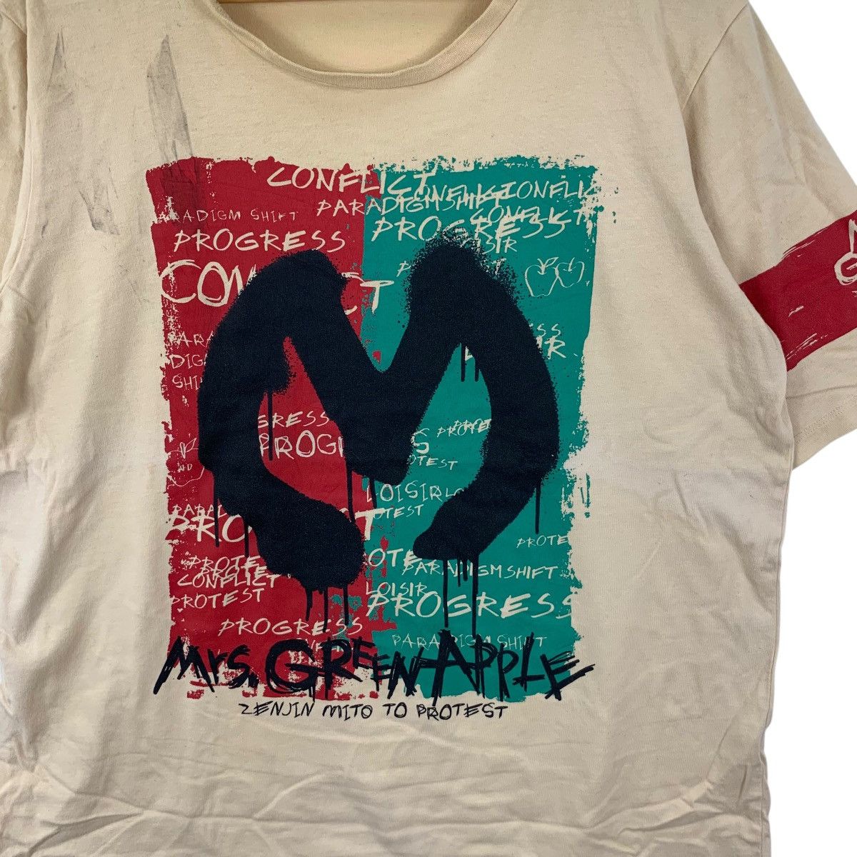 Band Tees MRS. GREEN APPLE Japan Rock Band Yu-Gi-Oh Ending Theme Tee Size US L / EU 52-54 / 3 - 6 Thumbnail