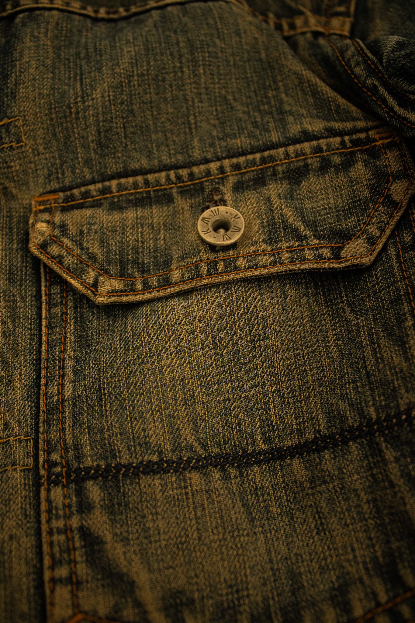 Kicking Mule Workshop KMW (Kicking Mule Workshop) Type 1 Selvedge Denim Jacket Size US M / EU 48-50 / 2 - 5 Thumbnail