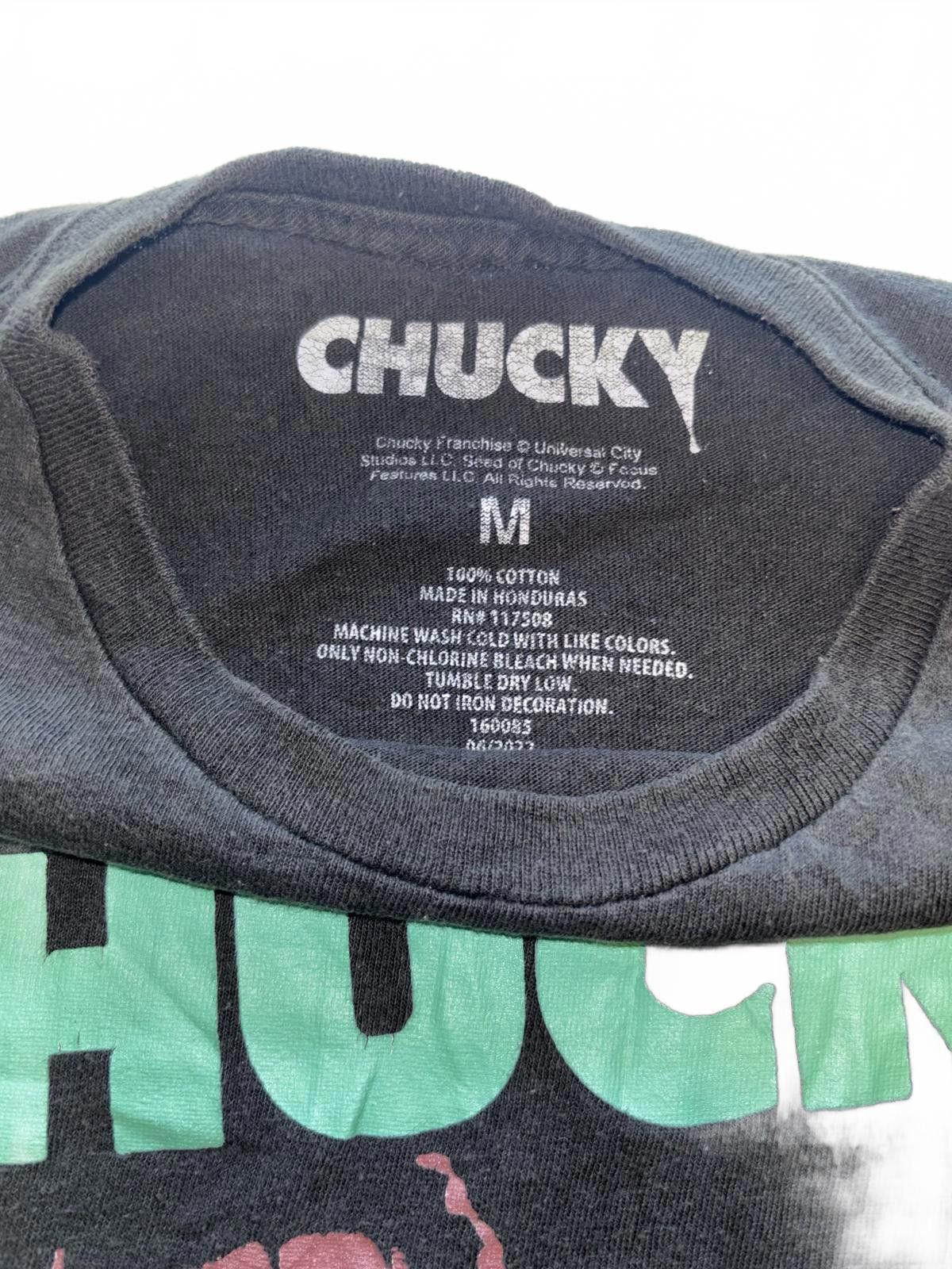 Designer Chucky Graphic T-Shirt - Horror Fan Apparel Size US M / EU 48-50 / 2 - 3 Thumbnail