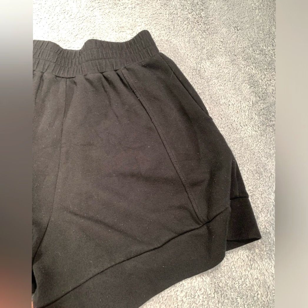 Varley VARLEY Black Women's Shorts Bermuda High Waist XS Black Women Shorts Regular Size Varley Bermuda Shorts Women XS Black Size 26" / US 2 / IT 38 - 8 Thumbnail