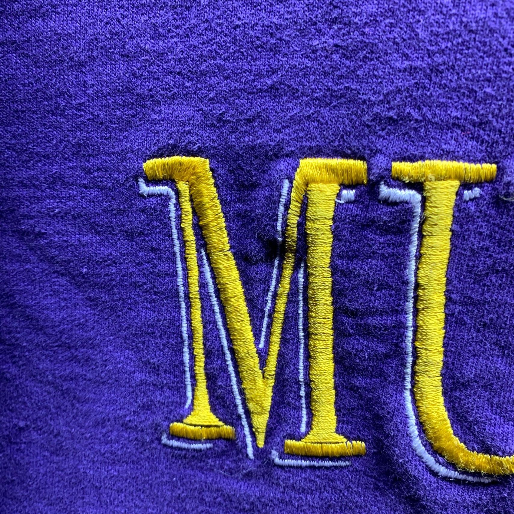 Vintage VINTAGE Dodger Sweatshirt Mens Small Purple Embroidery 90s Sweatshirt Pullover Crew Neck Cotton Fleece Heavyweight Size US S / EU 44-46 / 1 - 6 Thumbnail