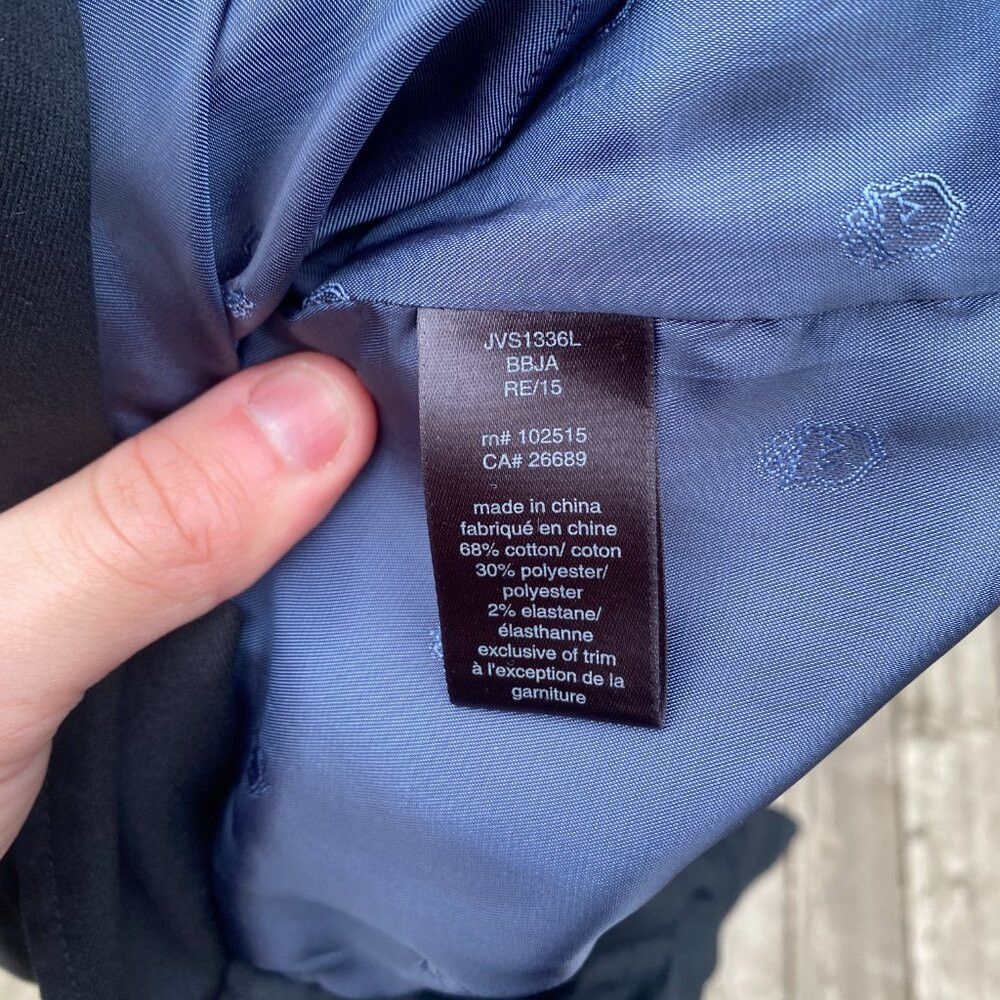 John Varvatos FW15 John Varvatos Luxe Cotton Utility Jacket Size 40 Black Size US L / EU 52-54 / 3 - 7 Thumbnail