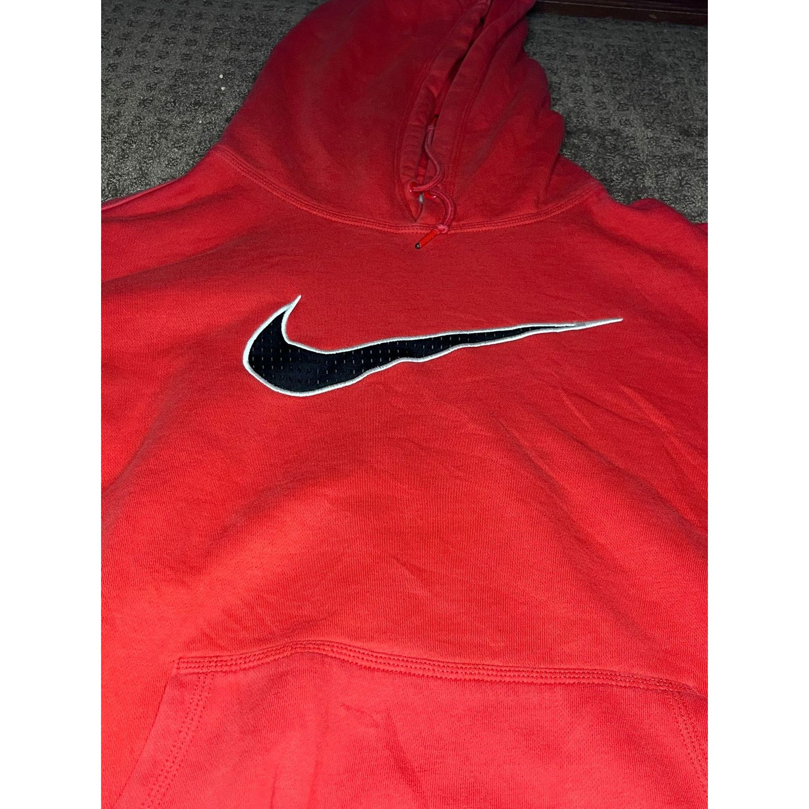 Nike 👟 Nike Swoosh Pullover Hoodie –With Red Color Size M Size US M / EU 48-50 / 2 - 3 Thumbnail