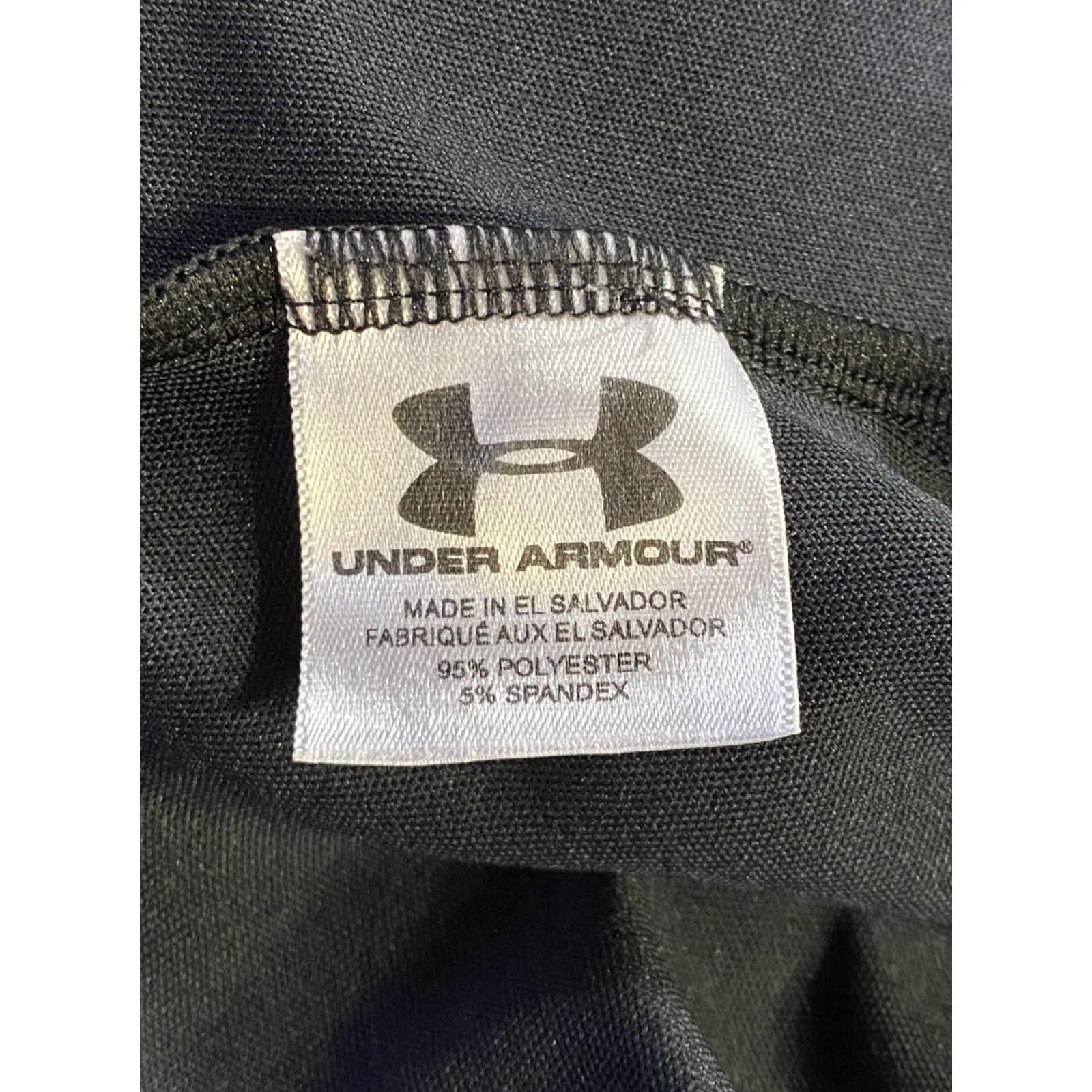 Under Armour Under Armour Polo Golf Shirt Men Black XL Regular Short Sleeve Knit Embroidered Logo HeatGear Classic Golf Sports Shirt Size US XL / EU 56 / 4 - 6 Thumbnail