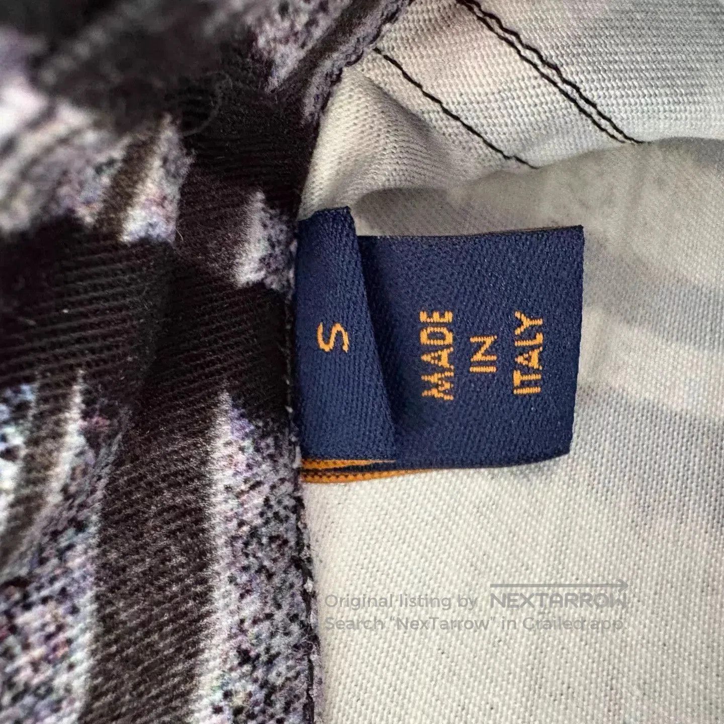 Louis Vuitton Plaid Landscape Print Button. Size US S / EU 44-46 / 1 - 5 Thumbnail