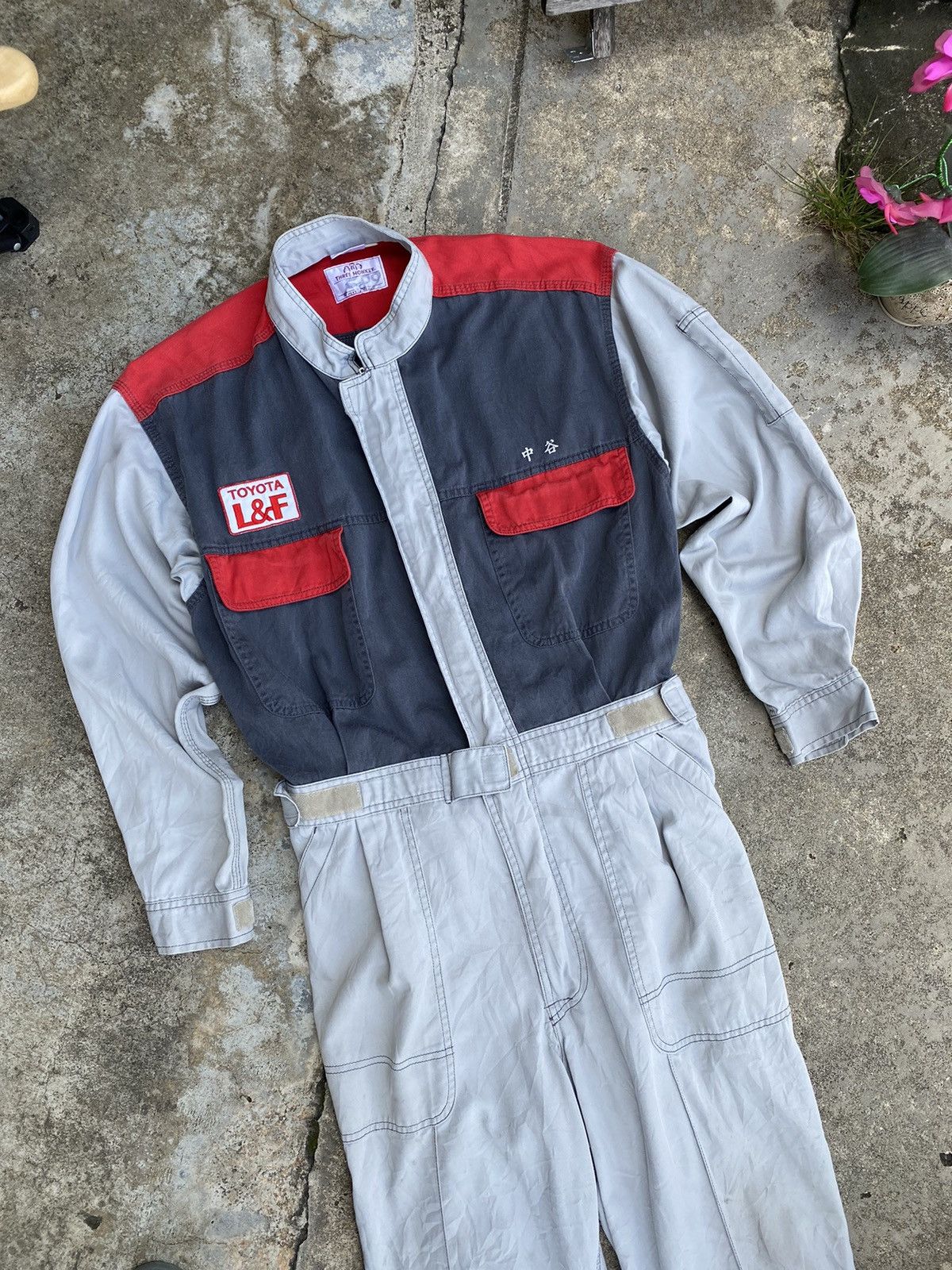 Other Vintage Toyota L&F Coveralls Overalls Jumpsuit Size US 33 - 3 Thumbnail