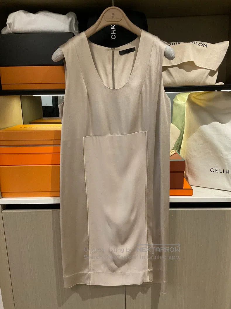 The Row The Row size 2 Champagne Sleeveless Dress Size XS / US 0-2 / IT 36-38 - 1 Thumbnail
