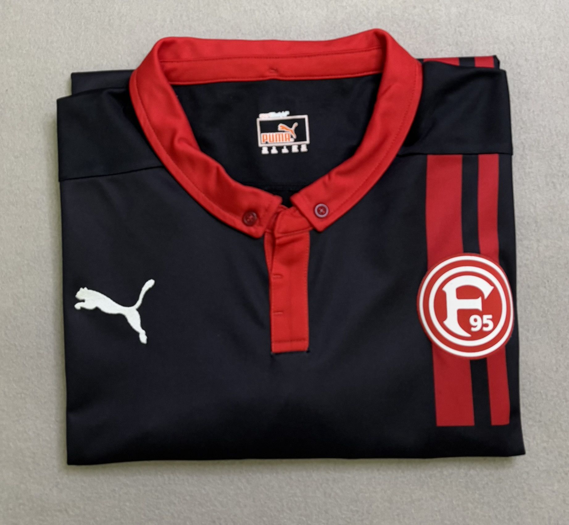 Puma Fortuna Dusseldorf 2014-2015 Puma Football Jersey Size XXL Size US XXL / EU 58 / 5 - 20 Thumbnail