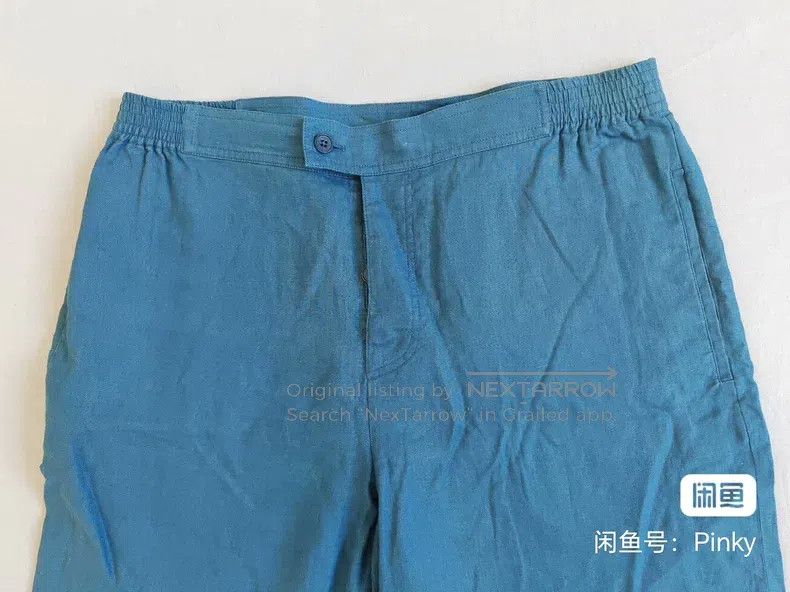 Other Hermes 100% Linen Casual Shorts for Spring/Summer Size US 40 / EU 56 - 2 Thumbnail