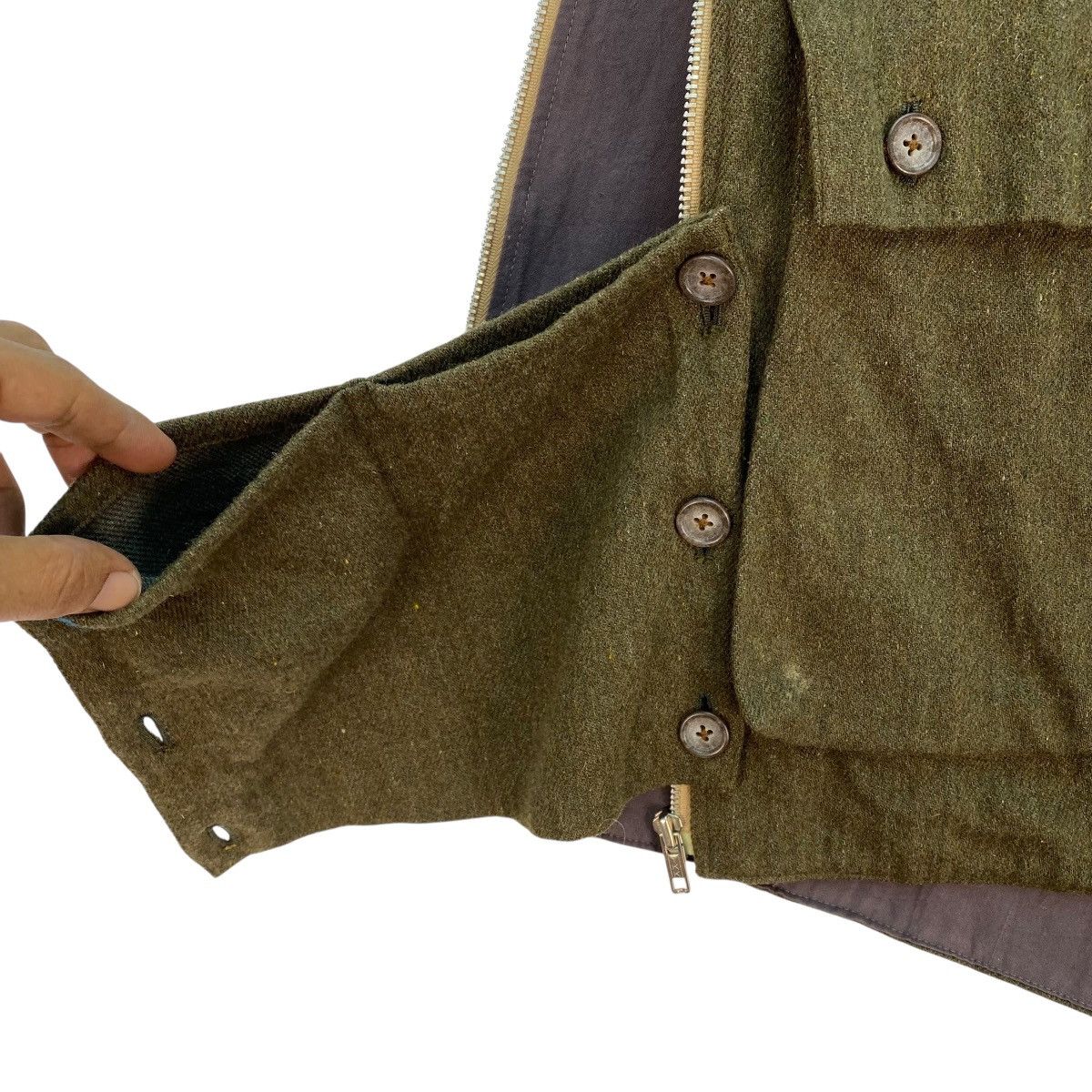 Yohji Yamamoto 🔥Yohji Yamamoto Ys Vest Wool Multi Pocket Size US M / EU 48-50 / 2 - 7 Thumbnail