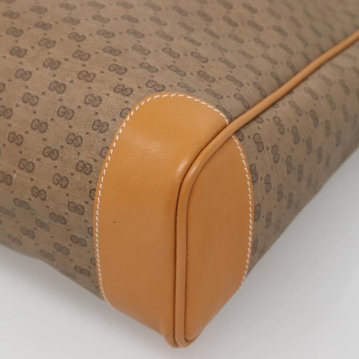 Gucci GUCCI Micro GG Supreme Tote Bag Pvc Beige Gold 002 39 002 39 Size ONE SIZE - 10 Thumbnail