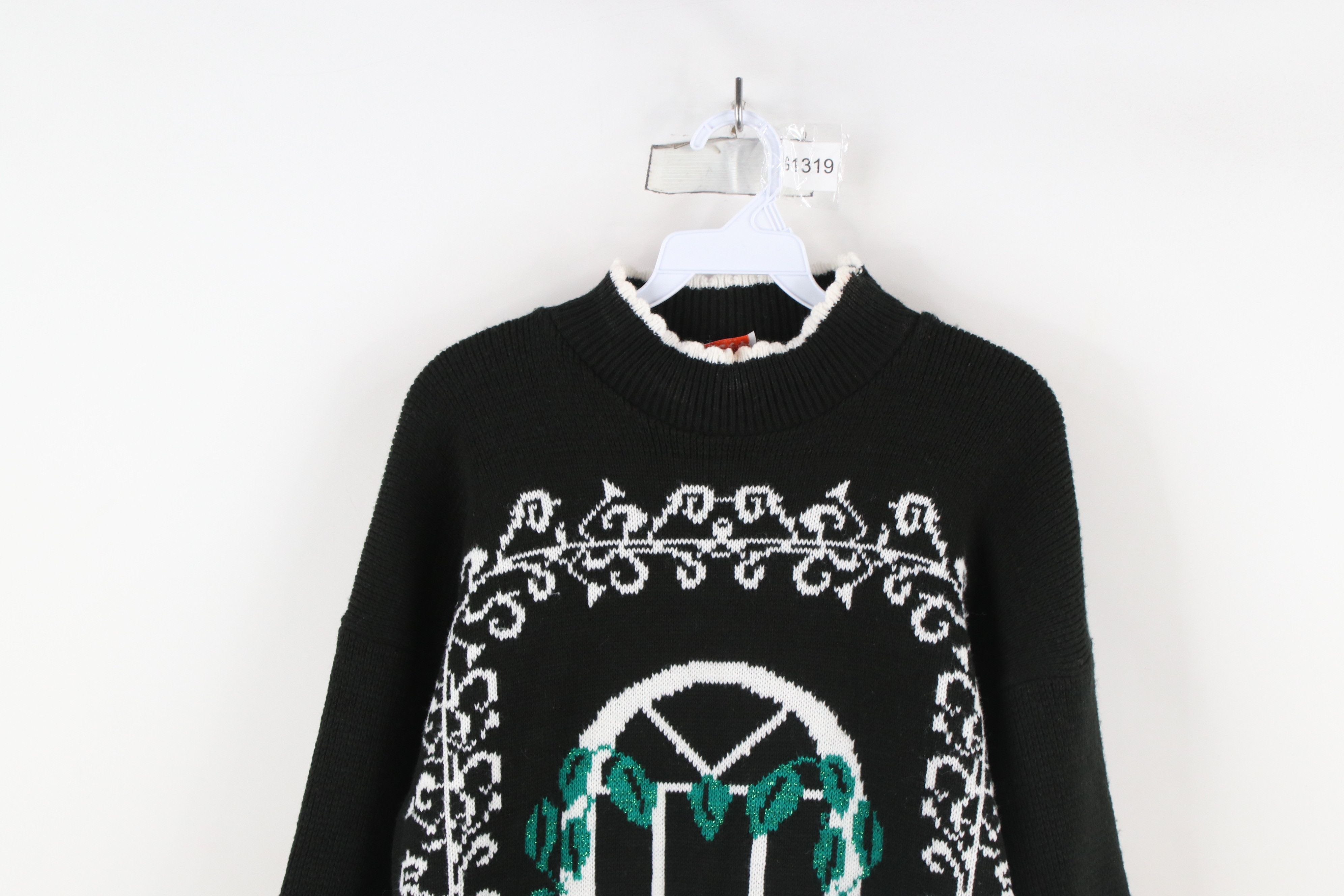 Vintage Vintage 90s Streetwear House Cat Kitten Knit Sweater USA Size L / US 10 / IT 46 - 2 Thumbnail