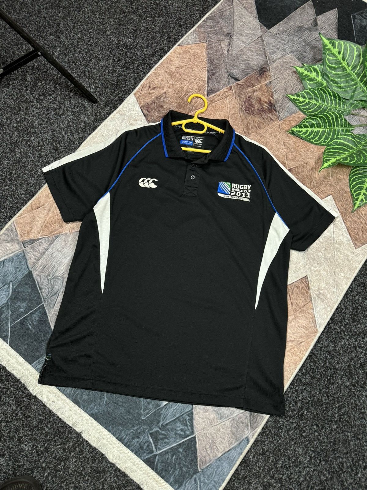 Canterbury of New Zealand Canterbury Rugby 🏉 World Cup New Zealand 🇳🇿 2011 Size L/XL Size US XL / EU 56 / 4 - 15 Thumbnail