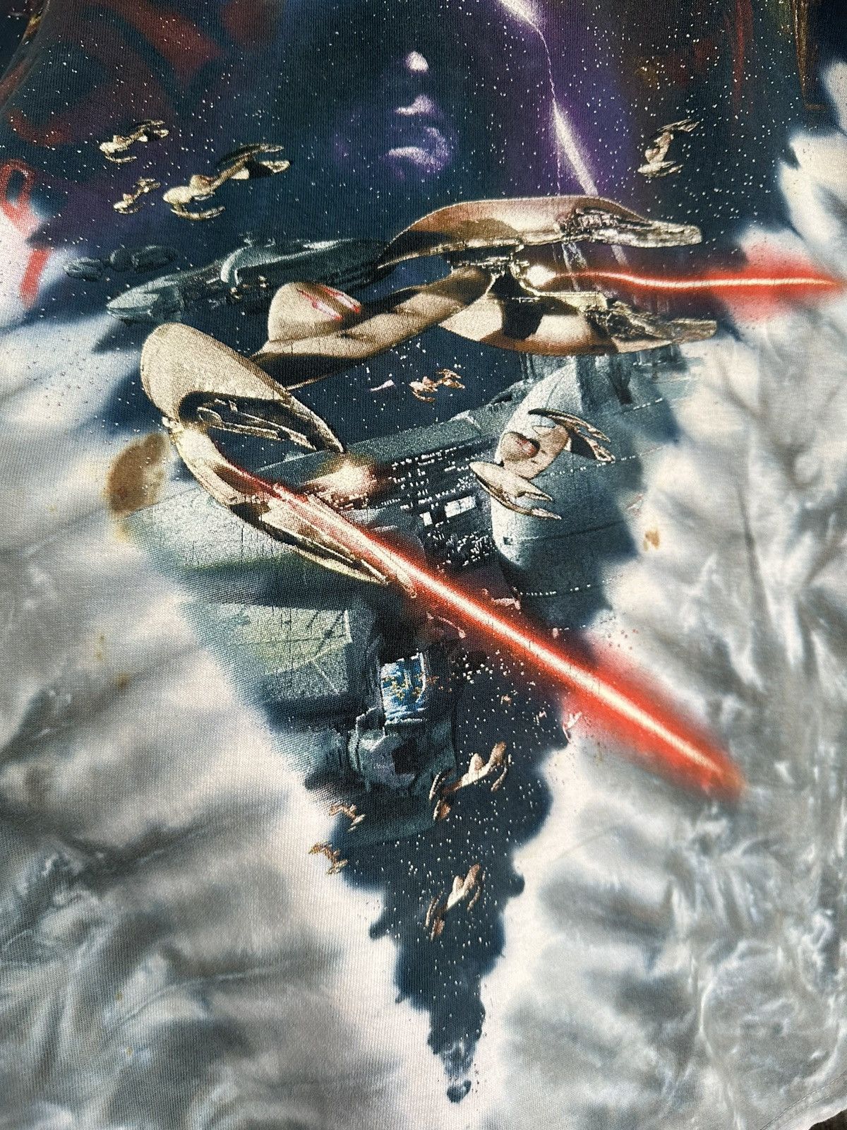 Liquid Blue × Star Wars × Vintage Vintage 90’s Liquid Blue Star Wars Rare All Over Print Tees Size US L / EU 52-54 / 3 - 7 Thumbnail
