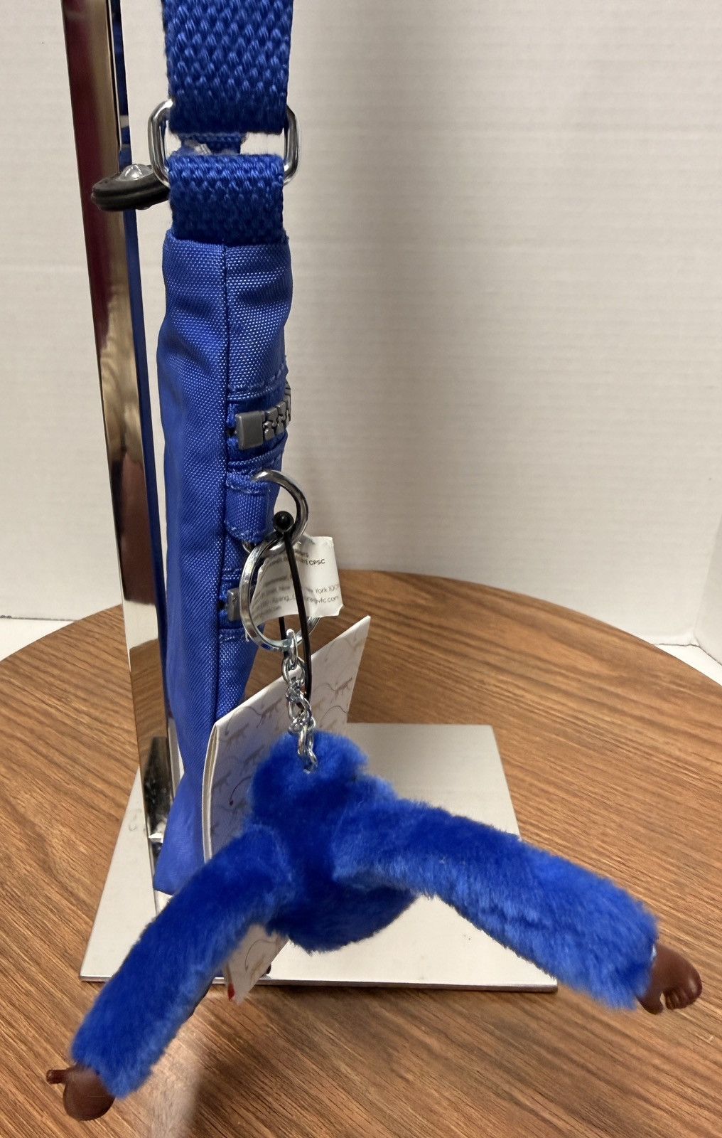 Other Kipling Glacierblu Alvar Crossbody Monkey Keychain Size ONE SIZE - 7 Thumbnail