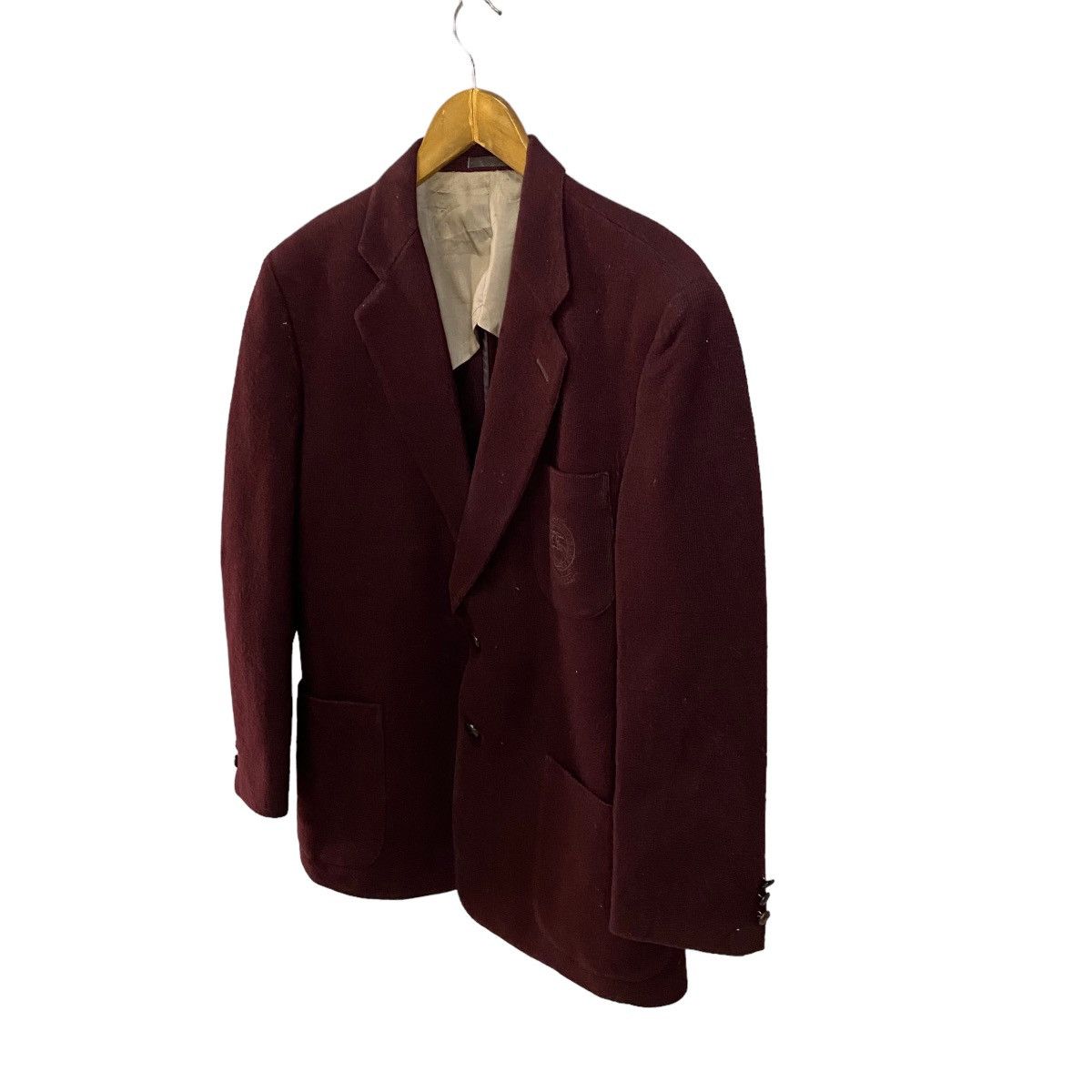 Burberry Burberry's Tailored Jacket Wool Walnut Button Embroiderylogo Size US M / EU 48-50 / 2 - 3 Thumbnail