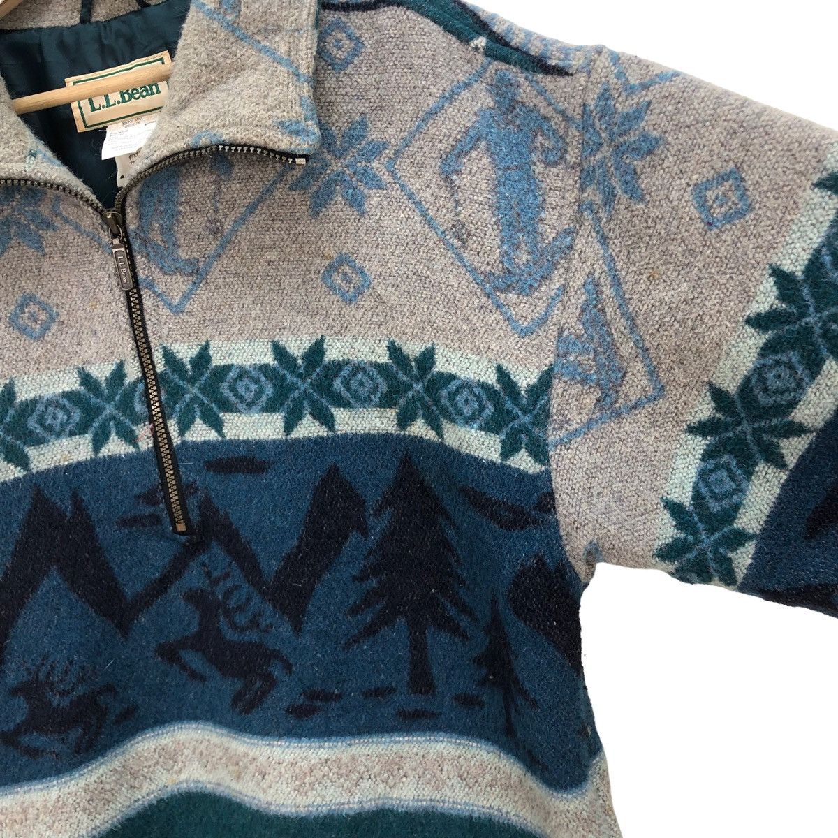 L.L. Bean 🔥Vintage LL Bean Aztec Full Print Story On Jacket Size US M / EU 48-50 / 2 - 9 Thumbnail