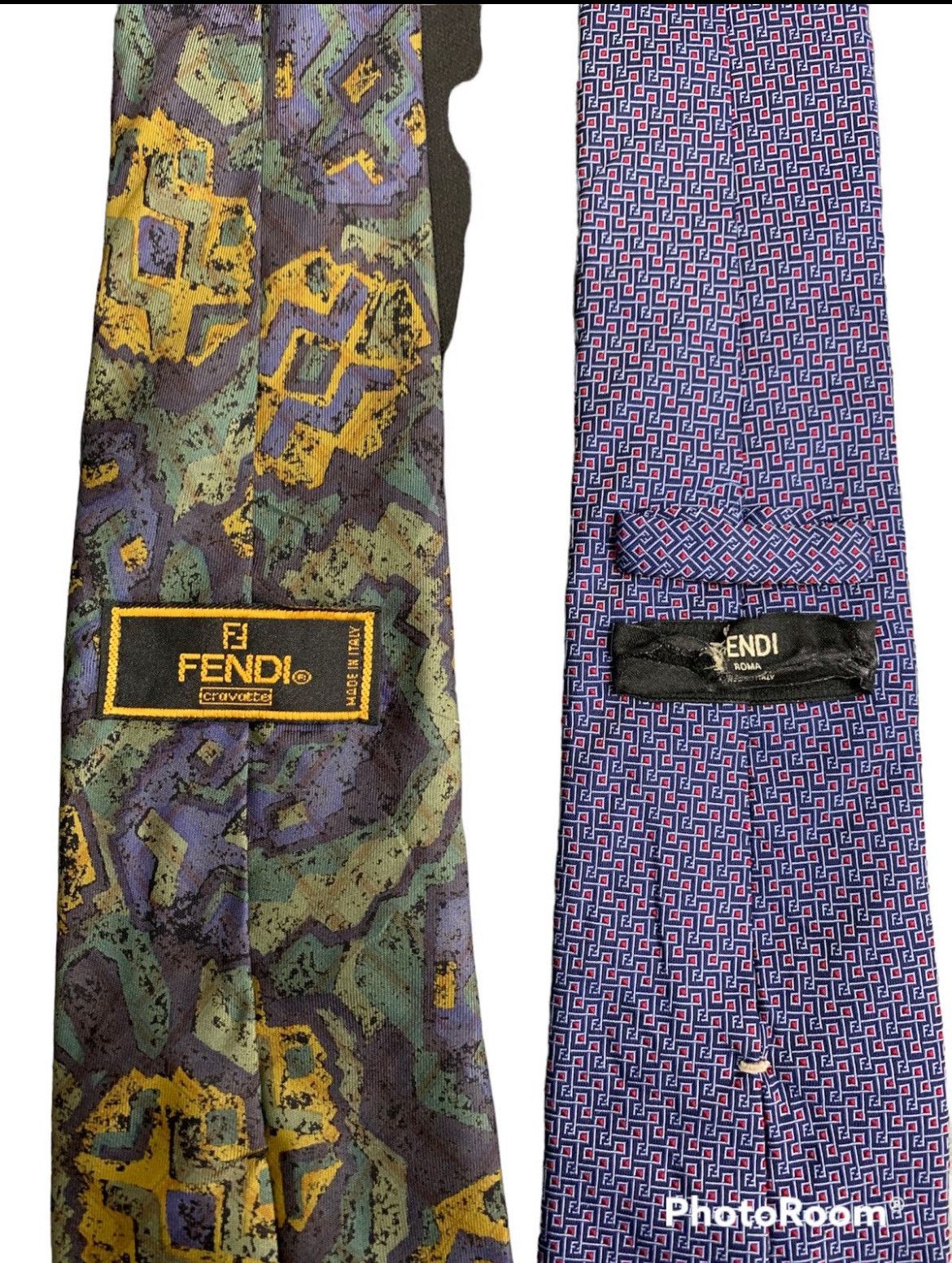 Chanel 💥Combo💥Chanel Fendi Christian Dior YSL Silk Tie OS Size ONE SIZE - 10 Thumbnail